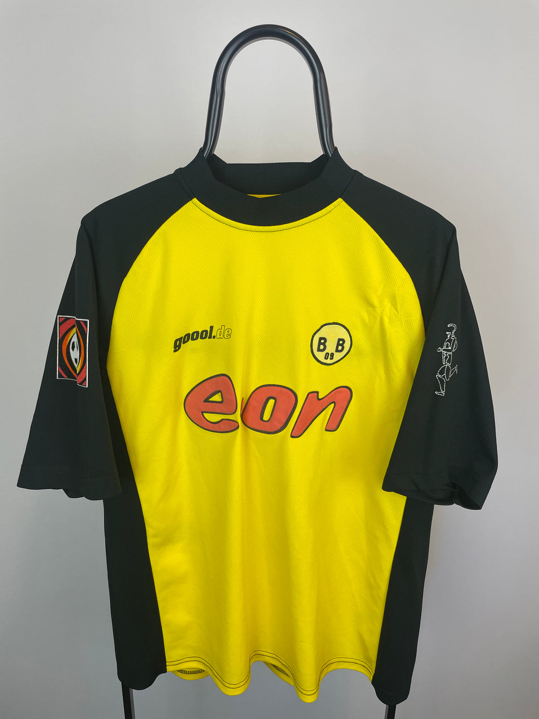 Tomáš Rosický Dortmund 01/02 Matchissue SIGNERET hjemmebanetrøje - XL