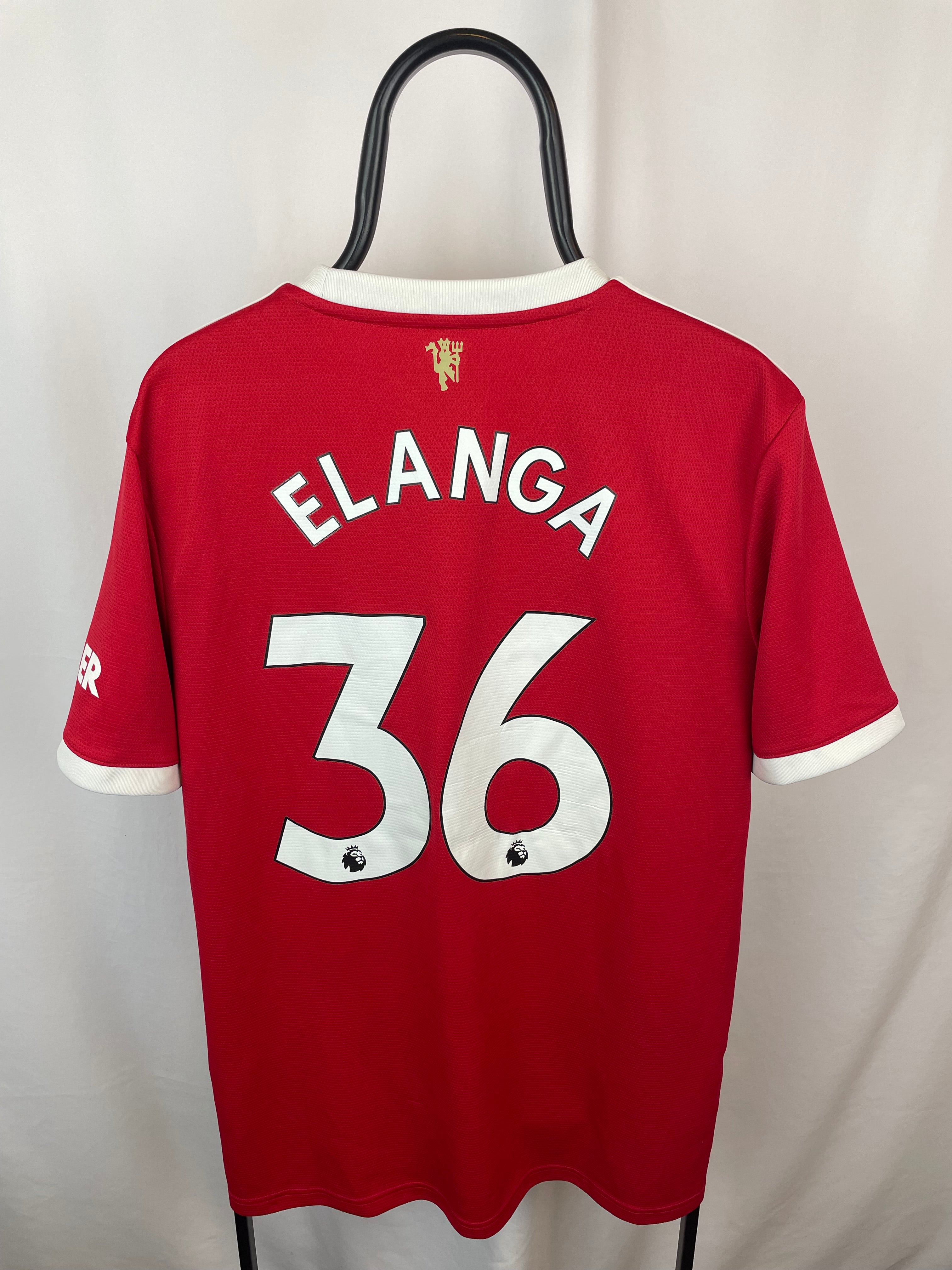 Elenga Manchester United 21/22 hjemmebanetrøje - XL