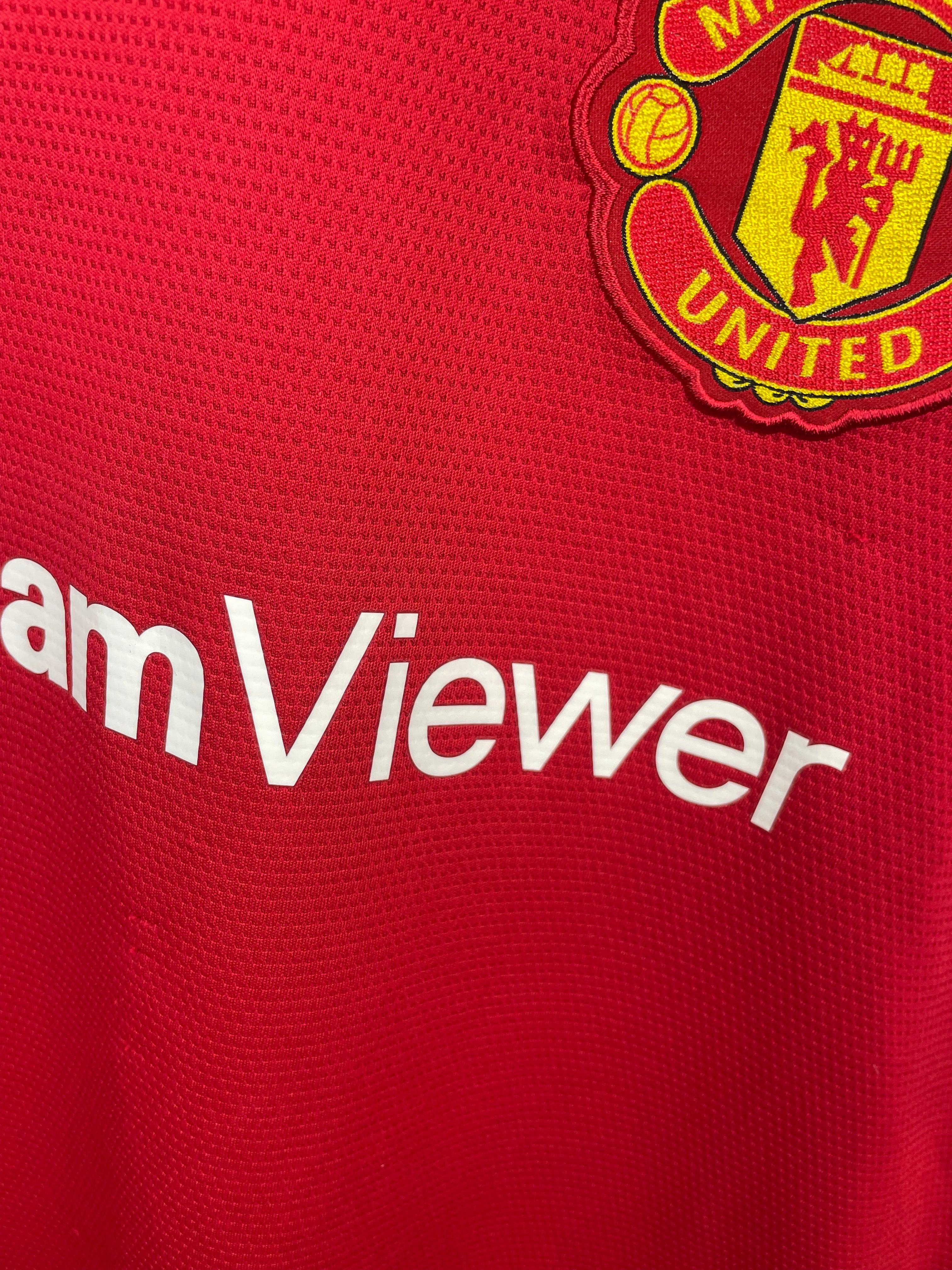 Elenga Manchester United 21/22 hjemmebanetrøje - XL
