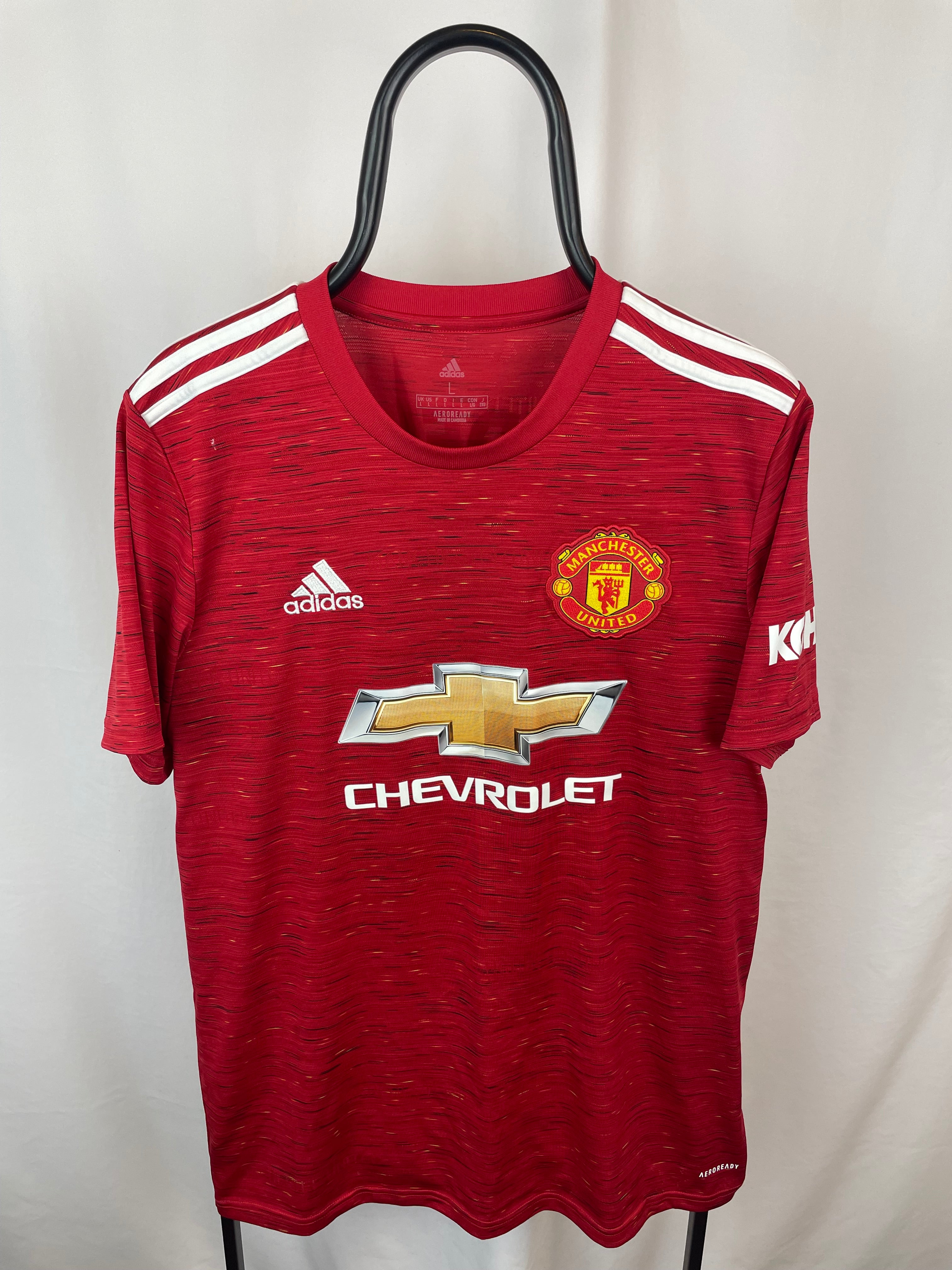 Donny Van De Beek Manchester United 20/21 hjemmebanetrøje - L