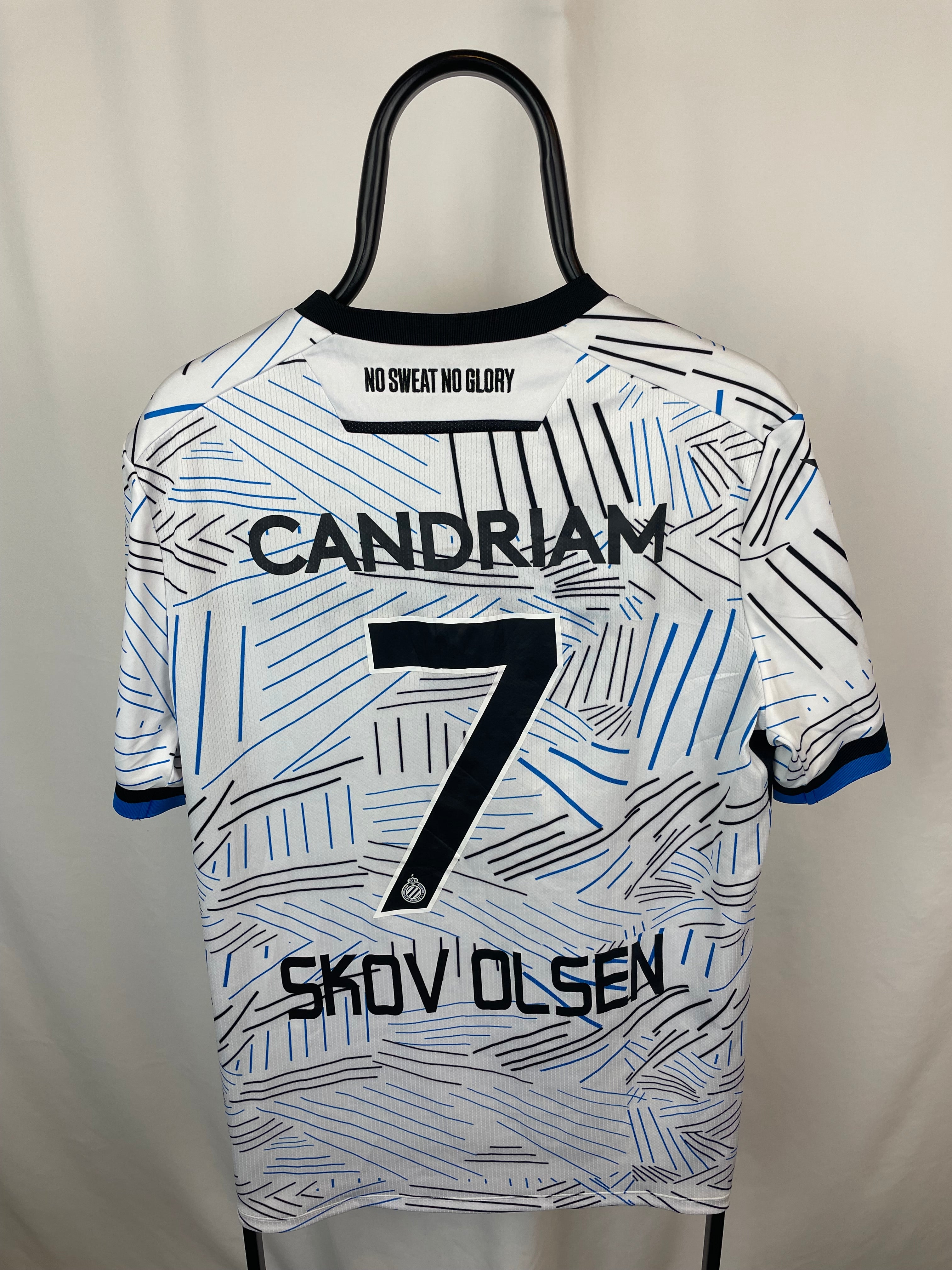 Andreas Skov Olsen Club Brugge 22/23 udebanetrøje - XL