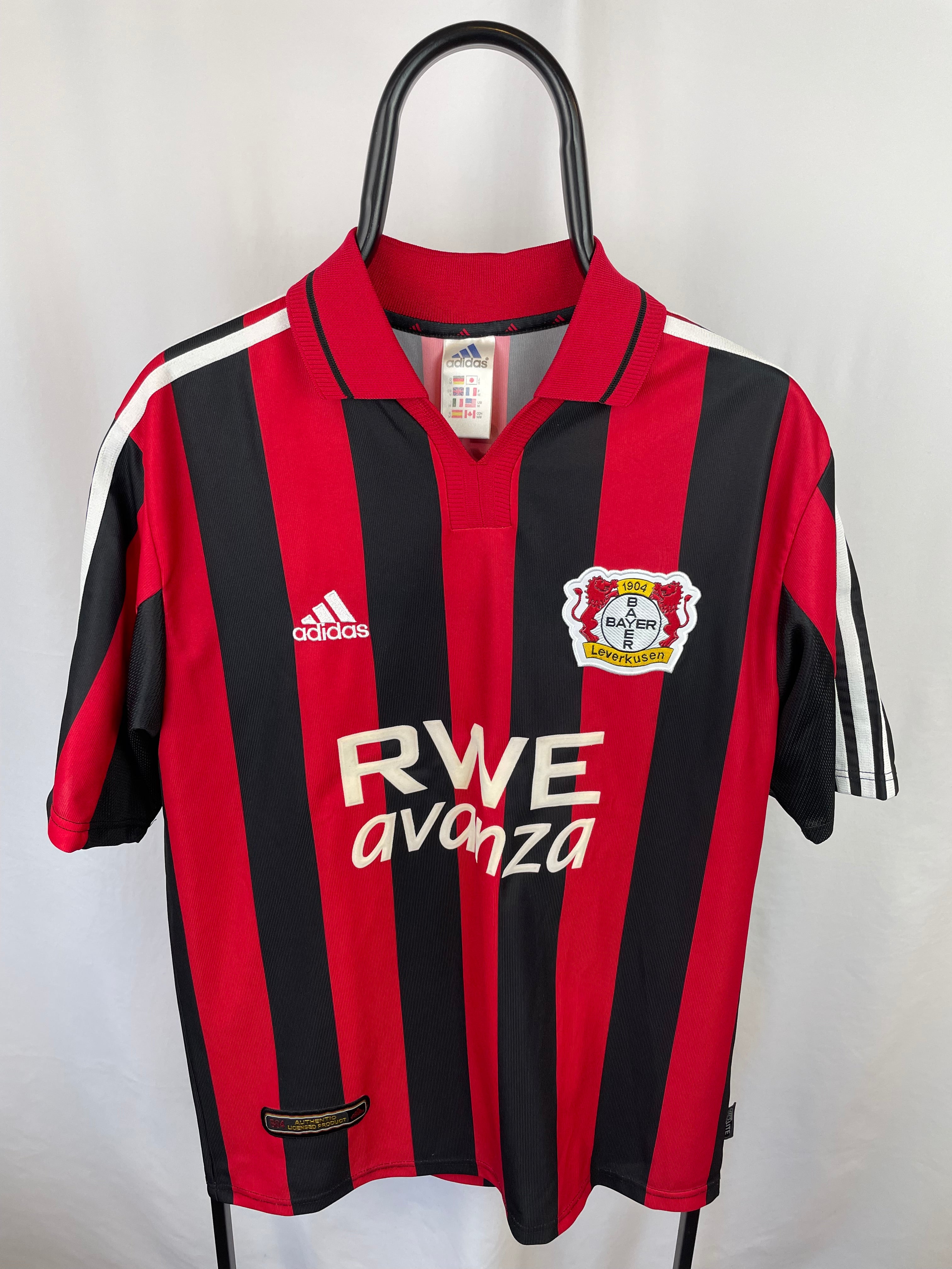 Bayer Leverkursen 01/02 hjemmebanetrøje - M