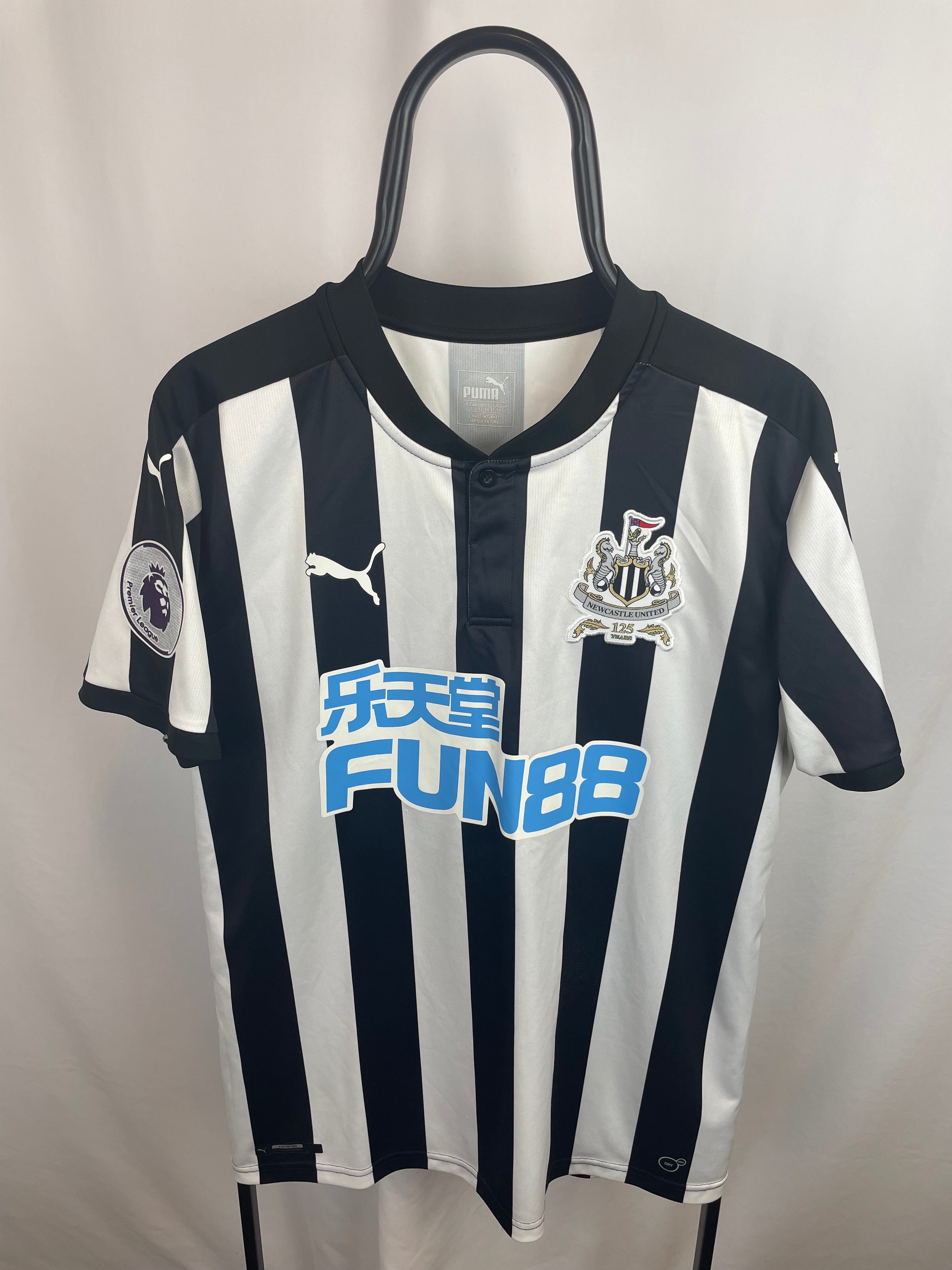 Matt Ritchie Newcastle 17/18 hjemmebanetrøje - L