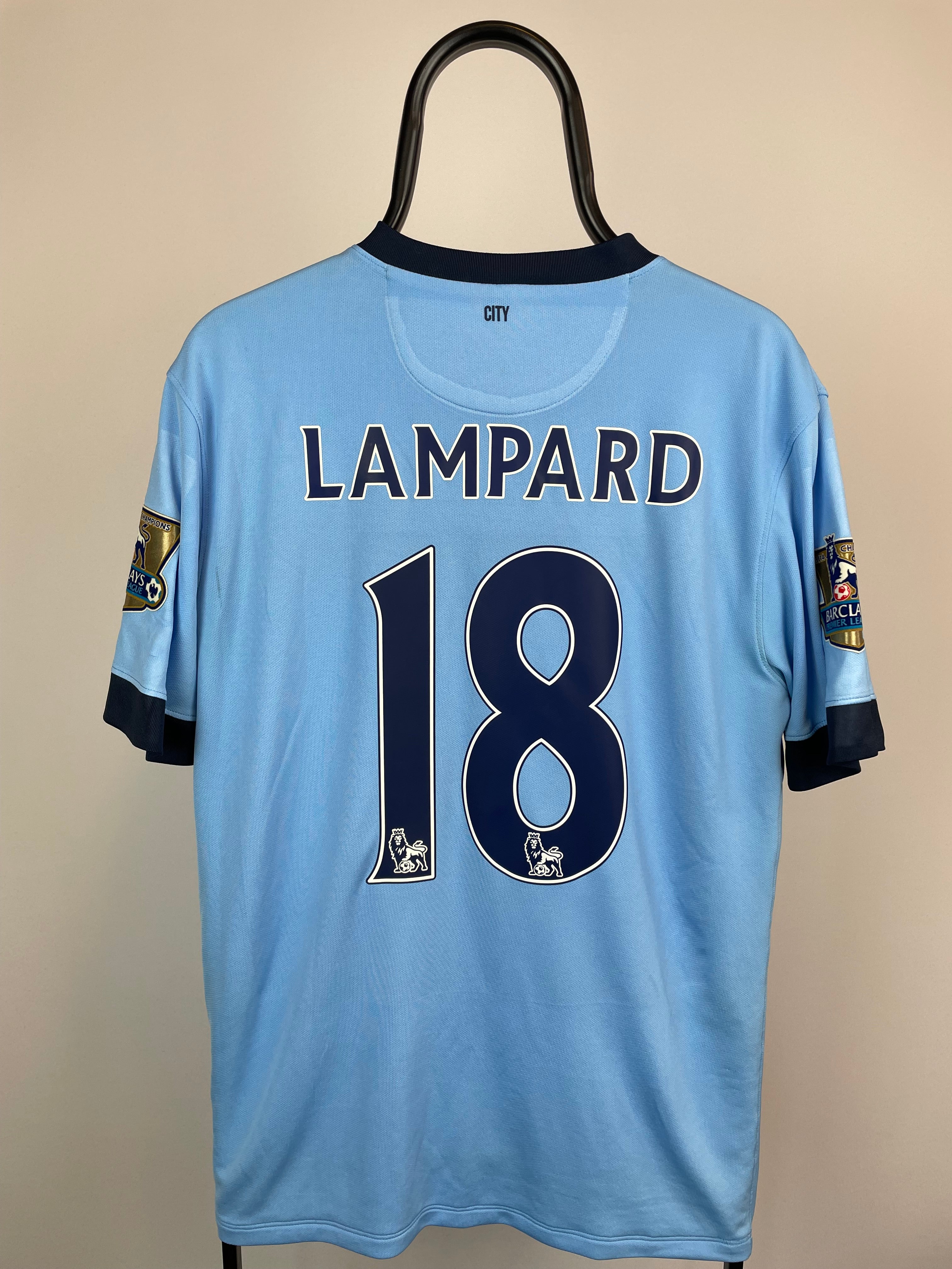Frank Lampard Manchester City 14/15 hjemmebanetrøje - L