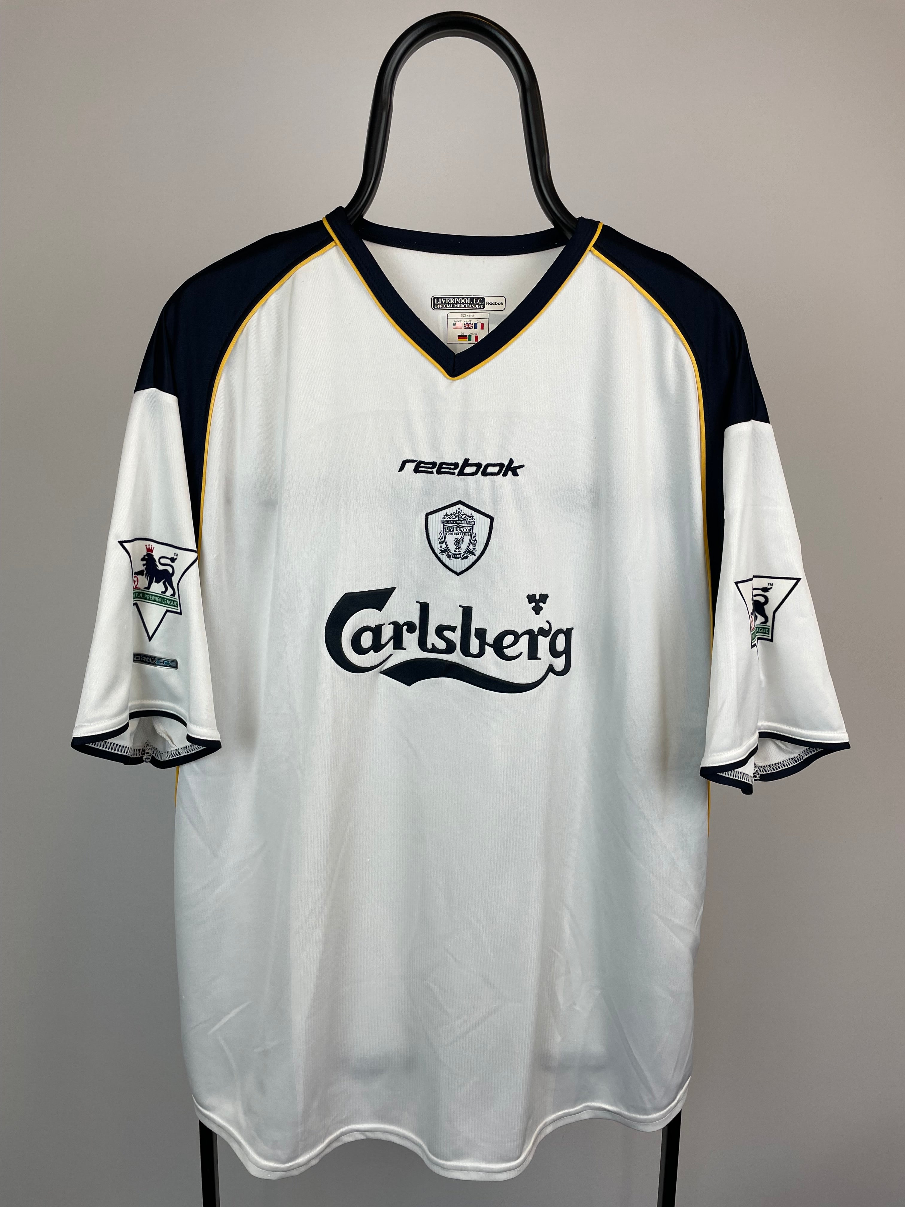 Nicolas Anelka Liverpool 01/02 udebanetrøje - XXL
