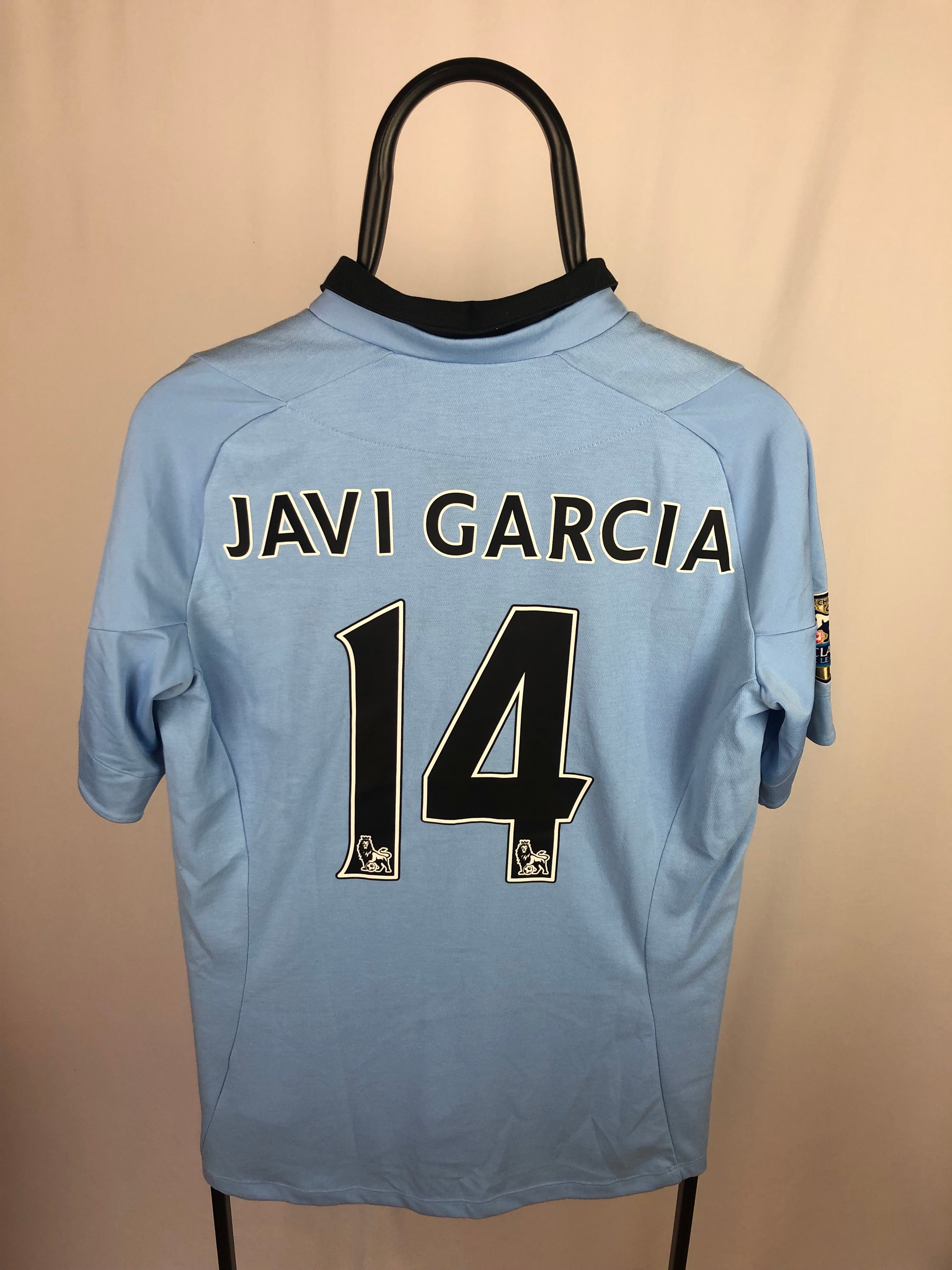 Javi Garcia Manchester City 12/13 home shirt - M