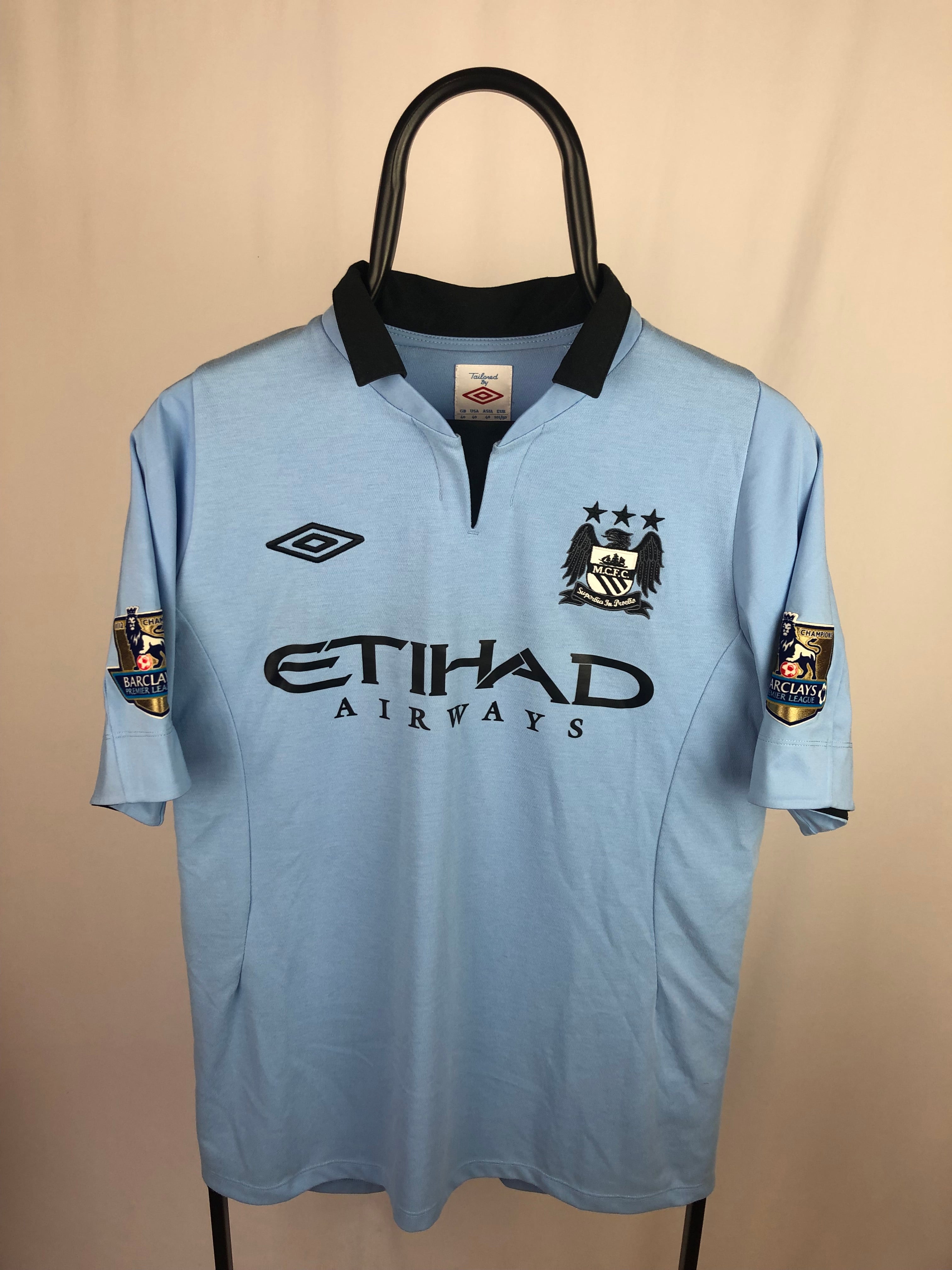 Javi Garcia Manchester City 12/13 home shirt - M