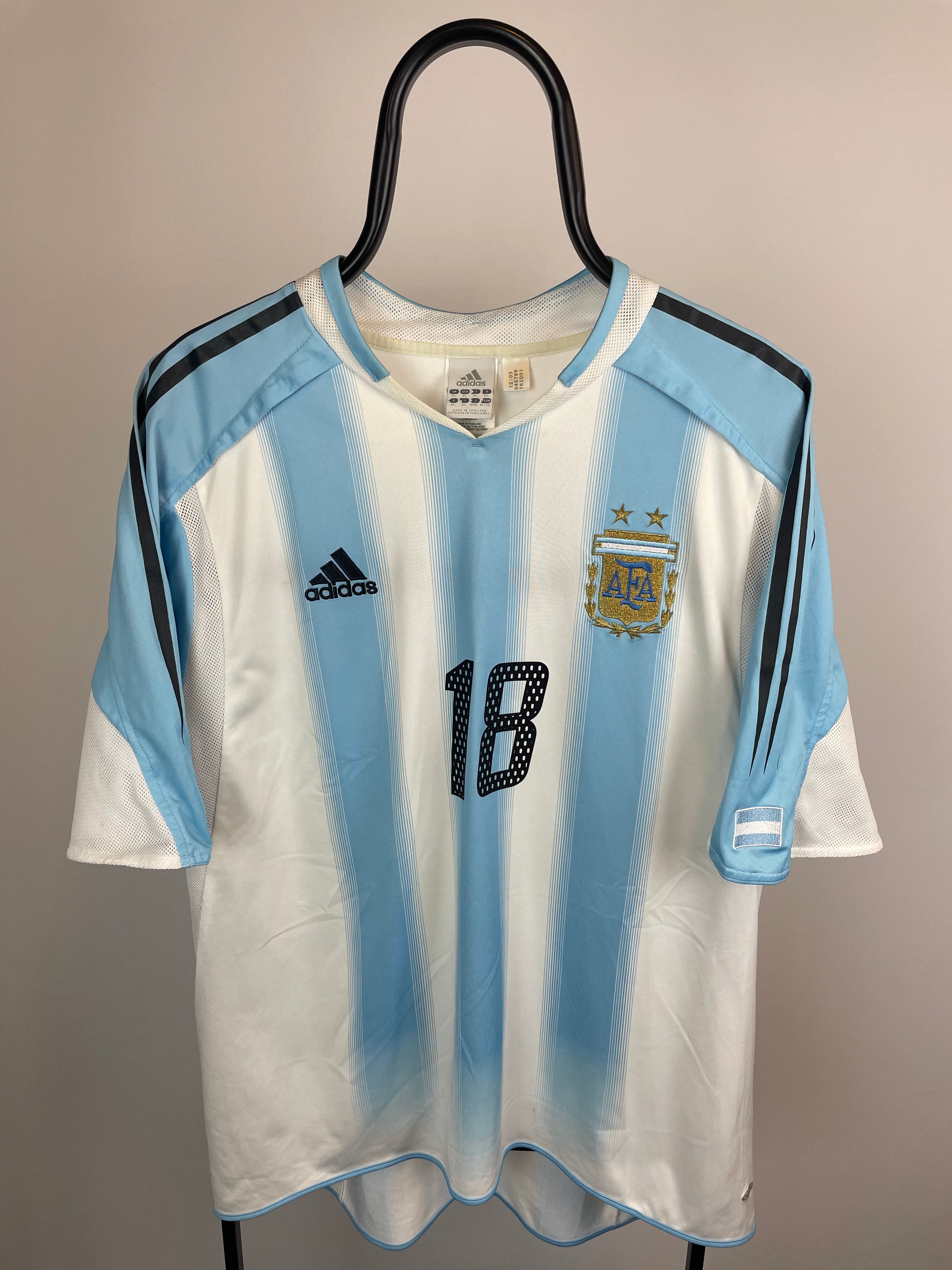 Lionel Messi Argentina 04/05 hjemmebanetrøje - XL