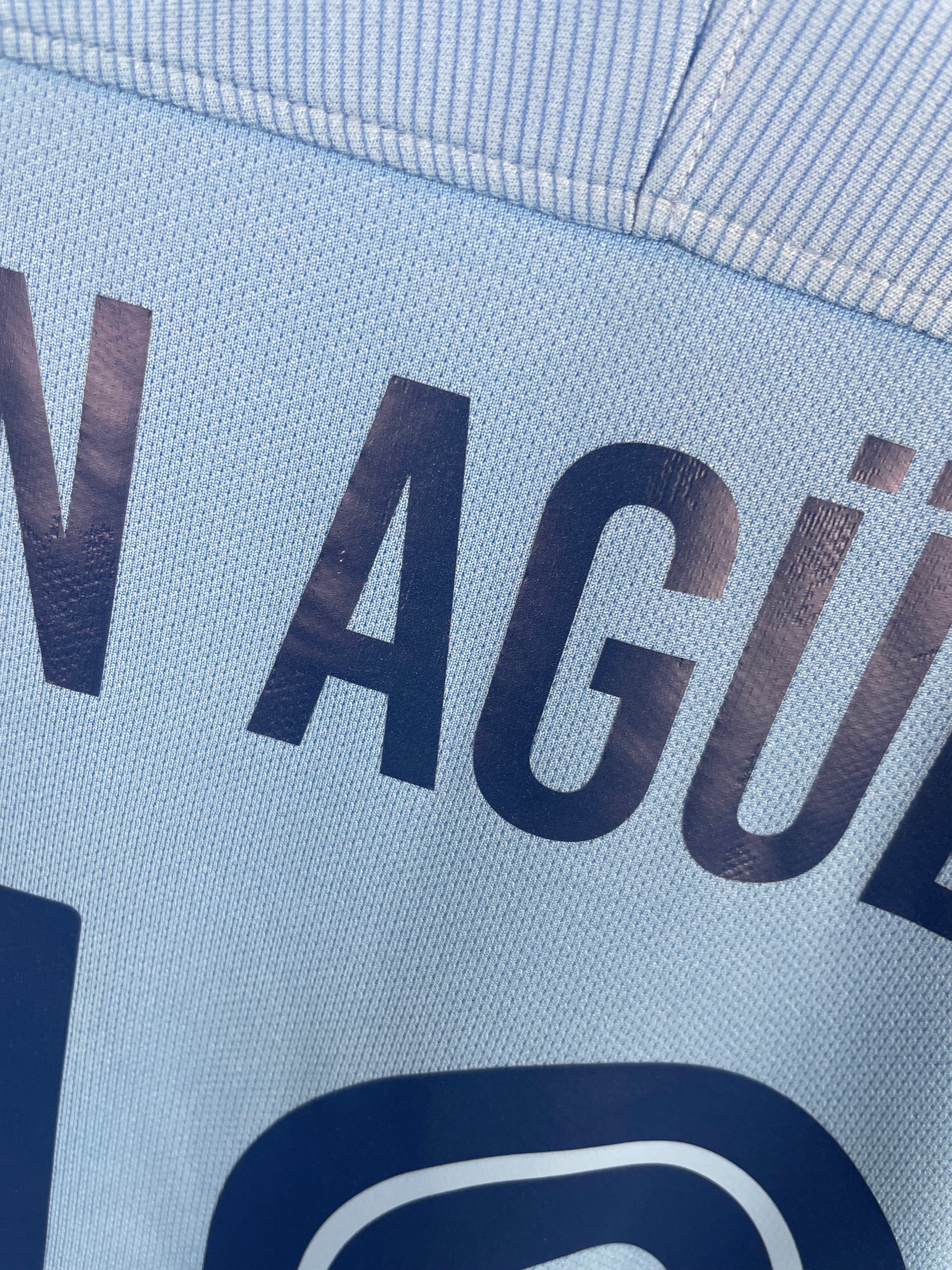 Sergio Agüero Manchester City 17/18 hjemmebanetrøje - L