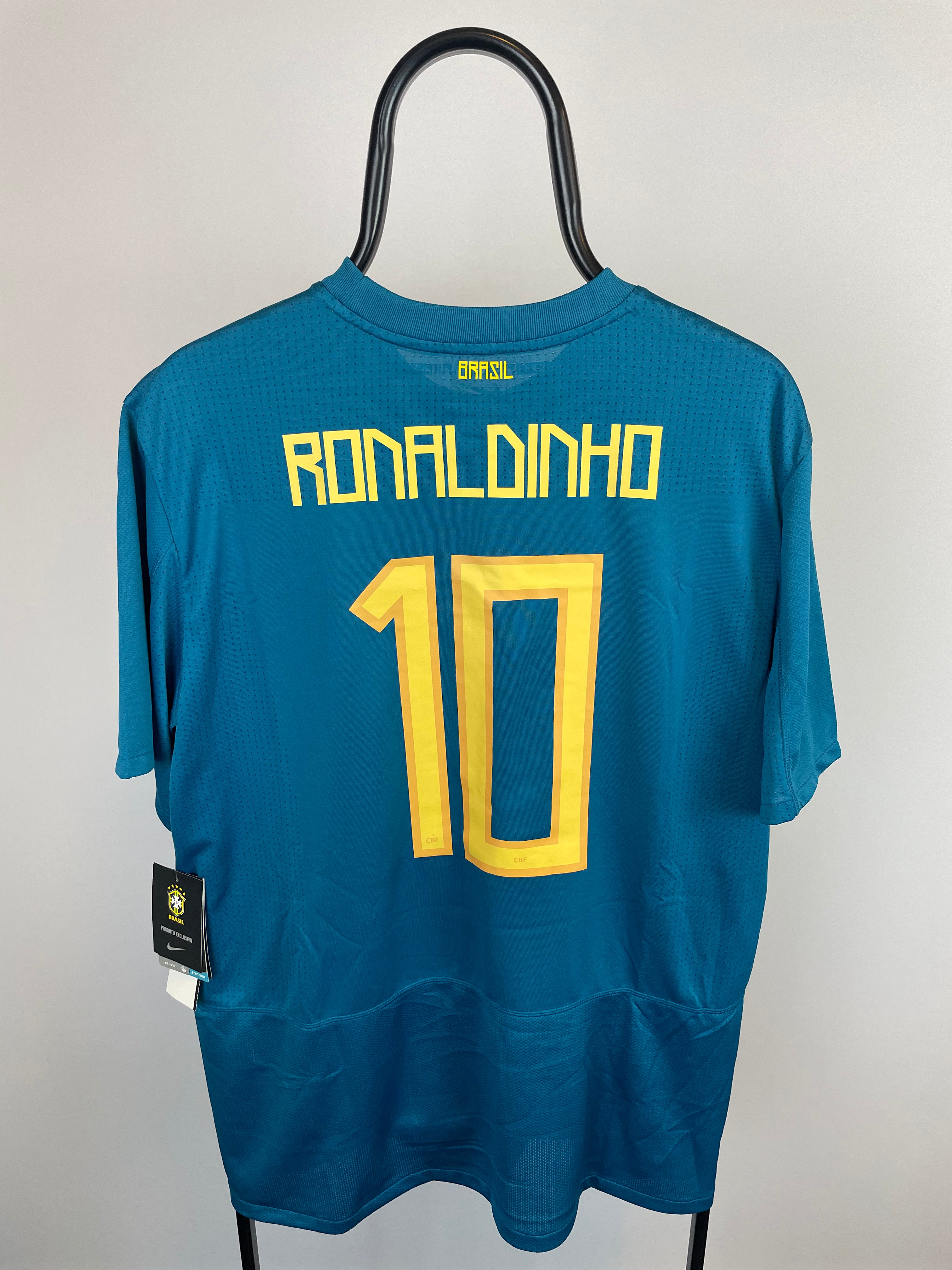 Ronaldinho Brasilien 11/12 udebanetrøje - XL