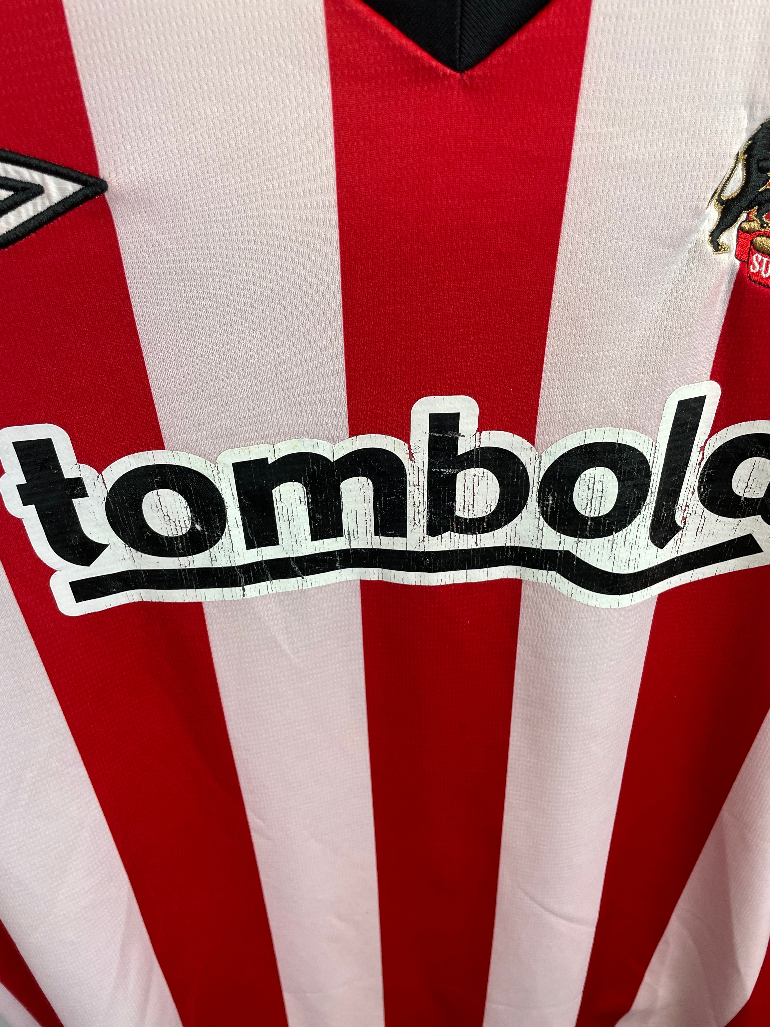 Morten Bisgaard Derby Country 04/05 home jersey - L