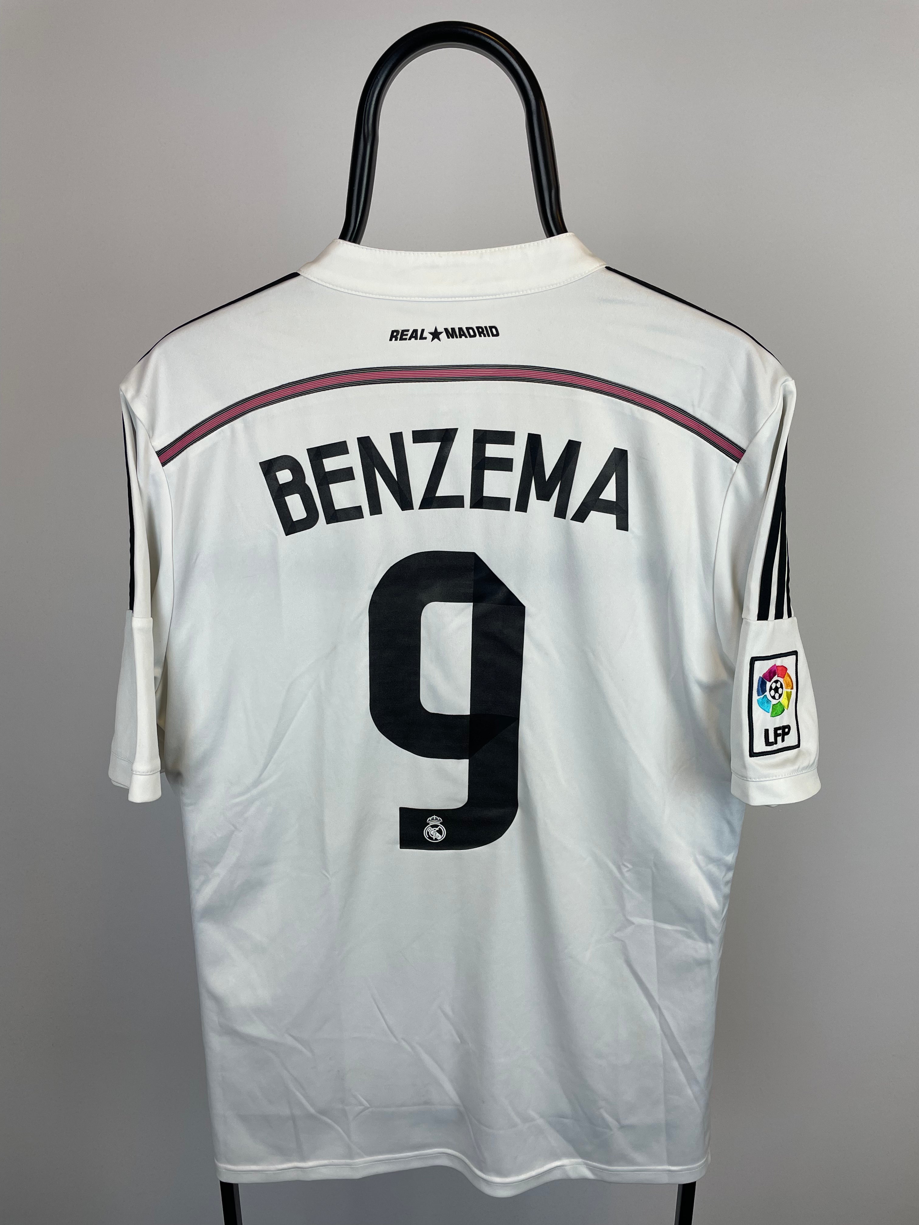 Karim Benzema Real Madrid 14/15 hjemmebanetrøje - L