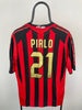 Andrea Pirlo Milan 07/08 hjemmebanetrøje -L
