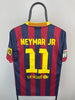 Neymar Jr. FC Barcelona 13/14 hjemmebanetrøje - S