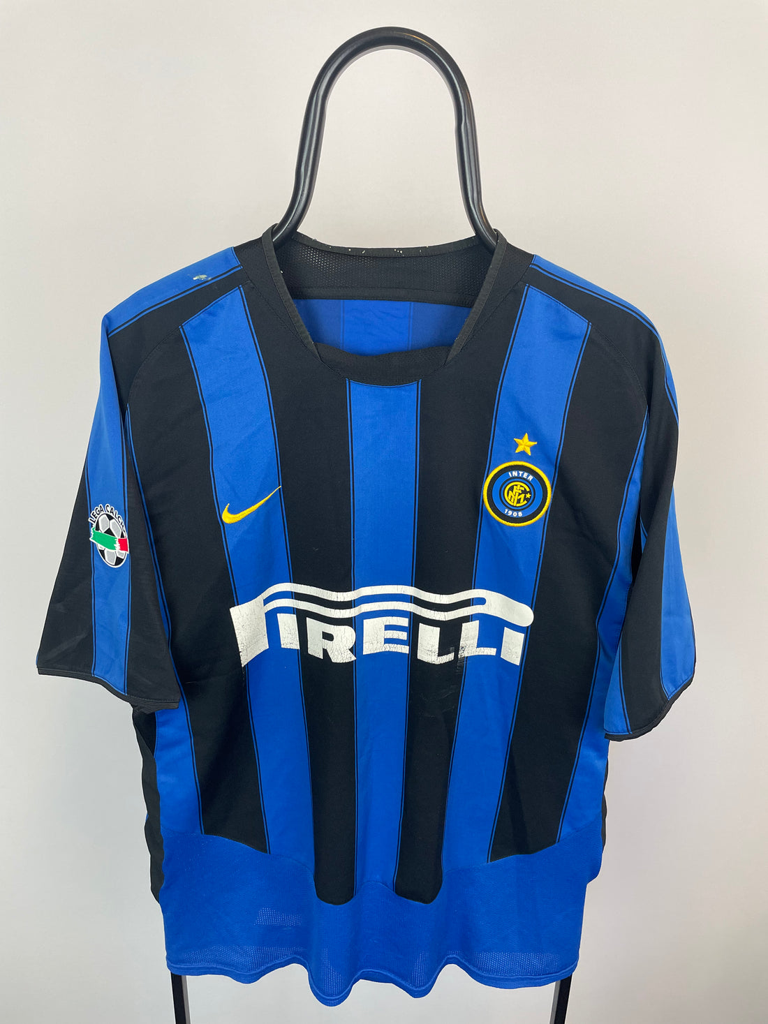Adriano Inter Milan 03/04 hjemmebanetrøje - M