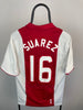 Luis Suárez Ajax 07/08 hjemmebanetrøje - L