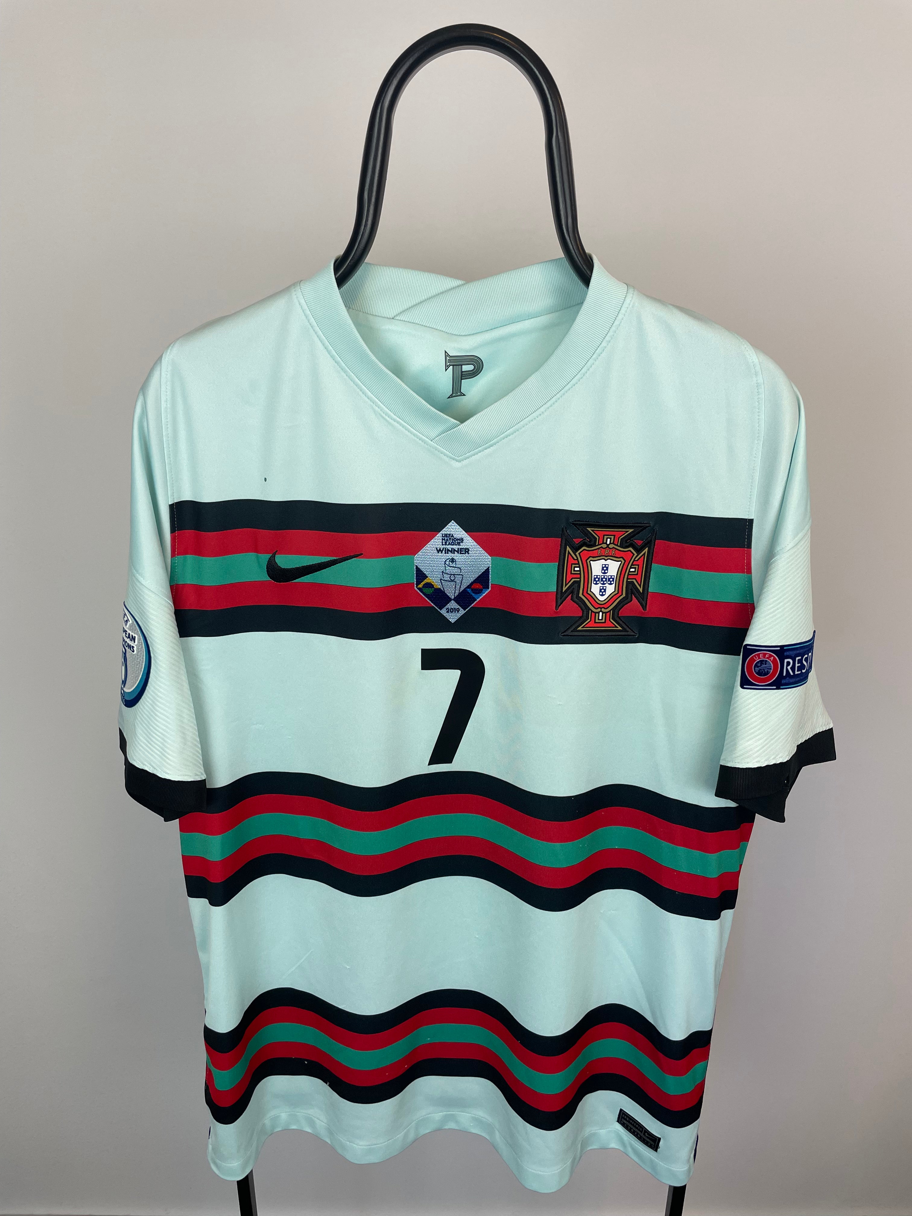 Cristiano Ronaldo Portugal 20/22 udebanetrøje - XL