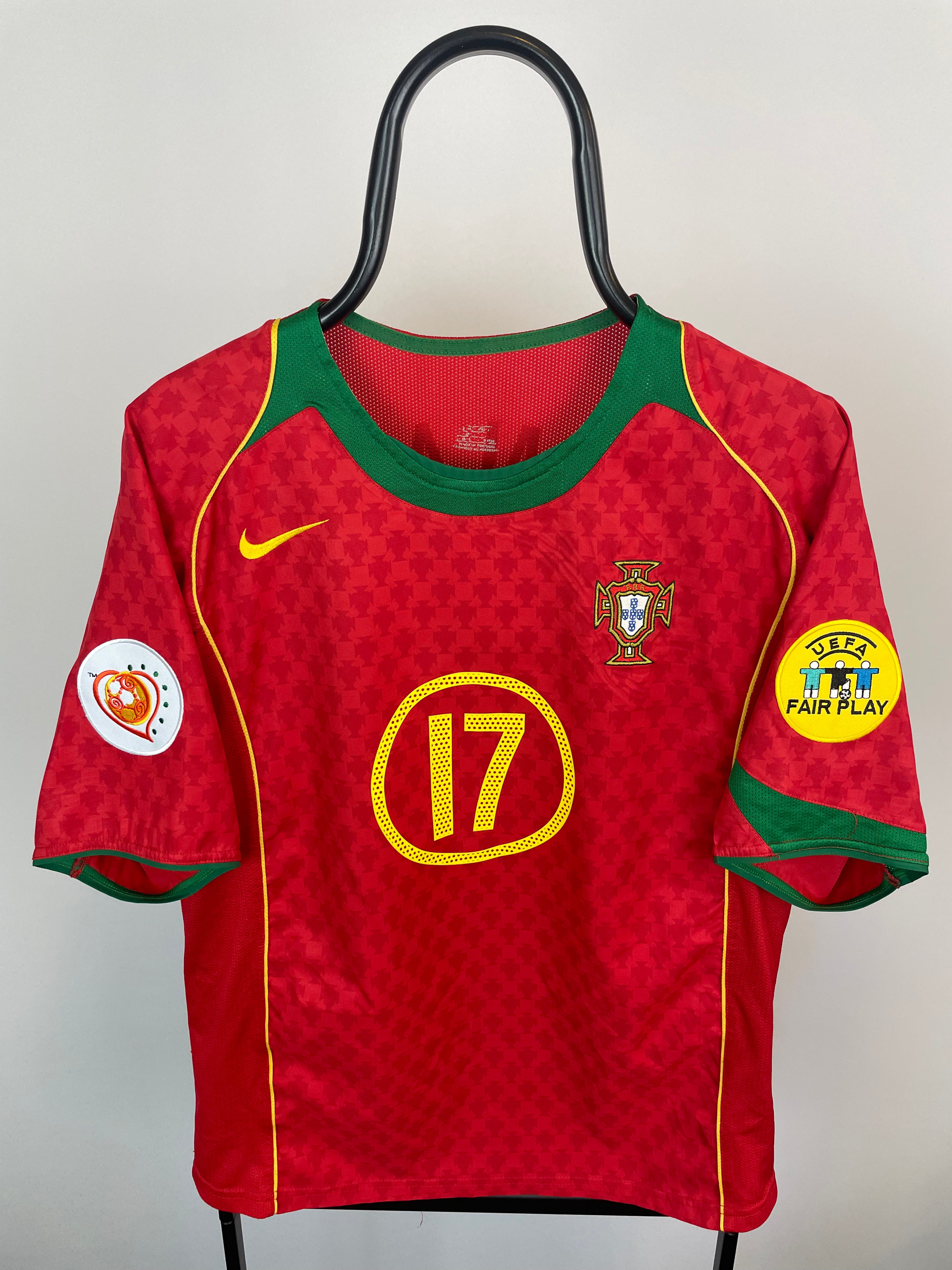 Cristiano Ronaldo Portugal 04/06 hjemmebanetrøje - M