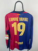Lamine Yamal FC Barcelona 24/25 langærmet hjemmebanetrøje - L