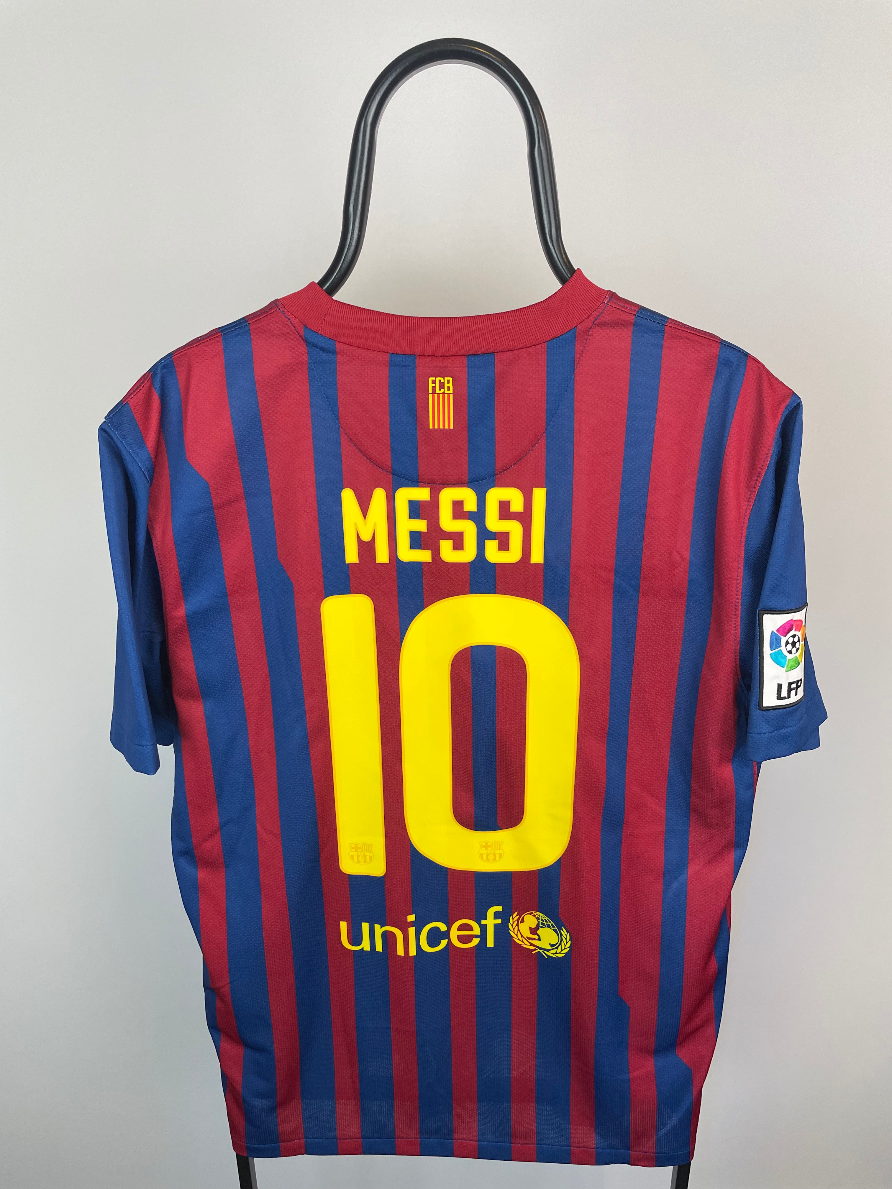 Lionel Messi FC Barcelona 11/12 hjemmebanetrøje - L
