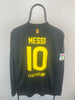 Lionel Messi FC Barcelona 11/12 langærmet udebanetrøje - XL