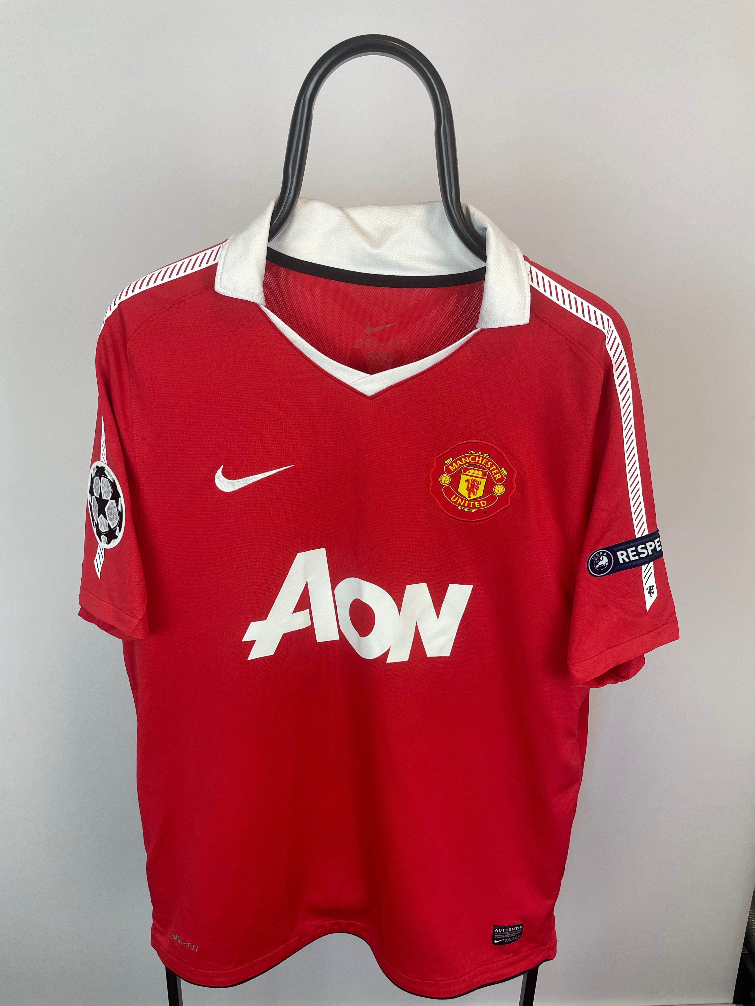 Javier Hernandez Manchester United 10/11 hjemmebanetrøje - L