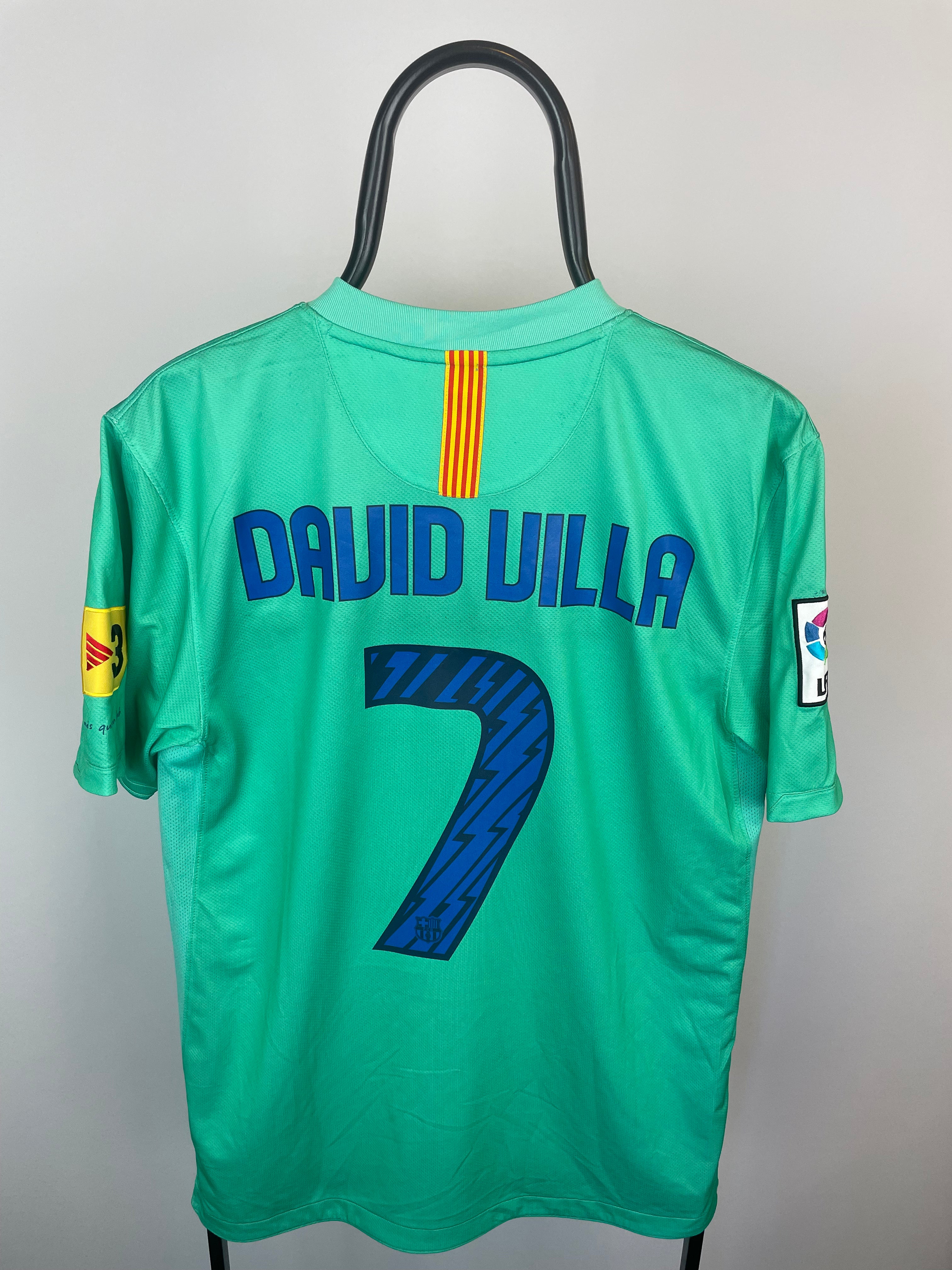 David Villa FC Barcelona 10/11 udebanetrøje - M