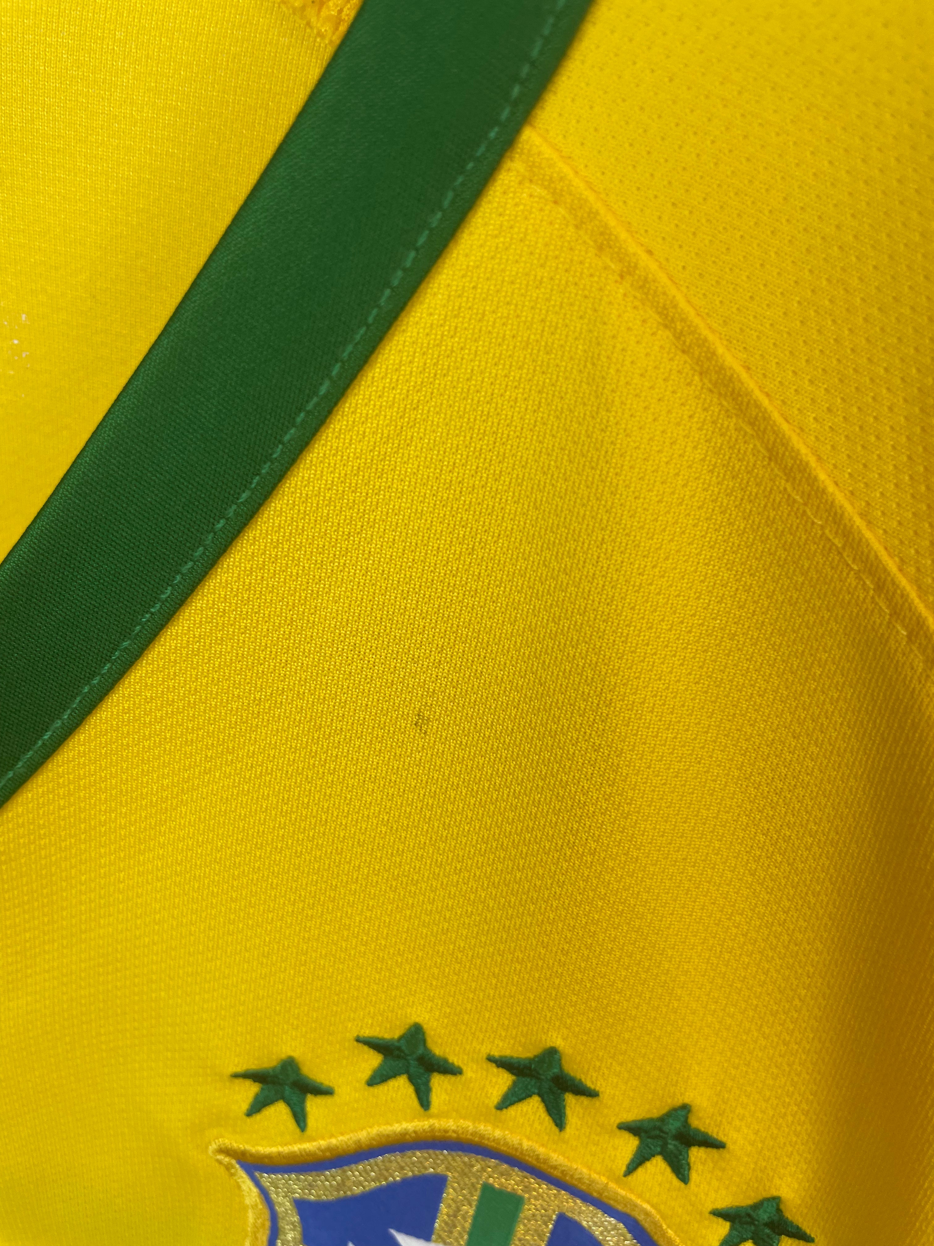 Neymar Brasilien 14/16 hjemmebanetrøje - XL