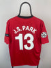 J.S. Park Manchester United 09/10 hjemmebanetrøje - L