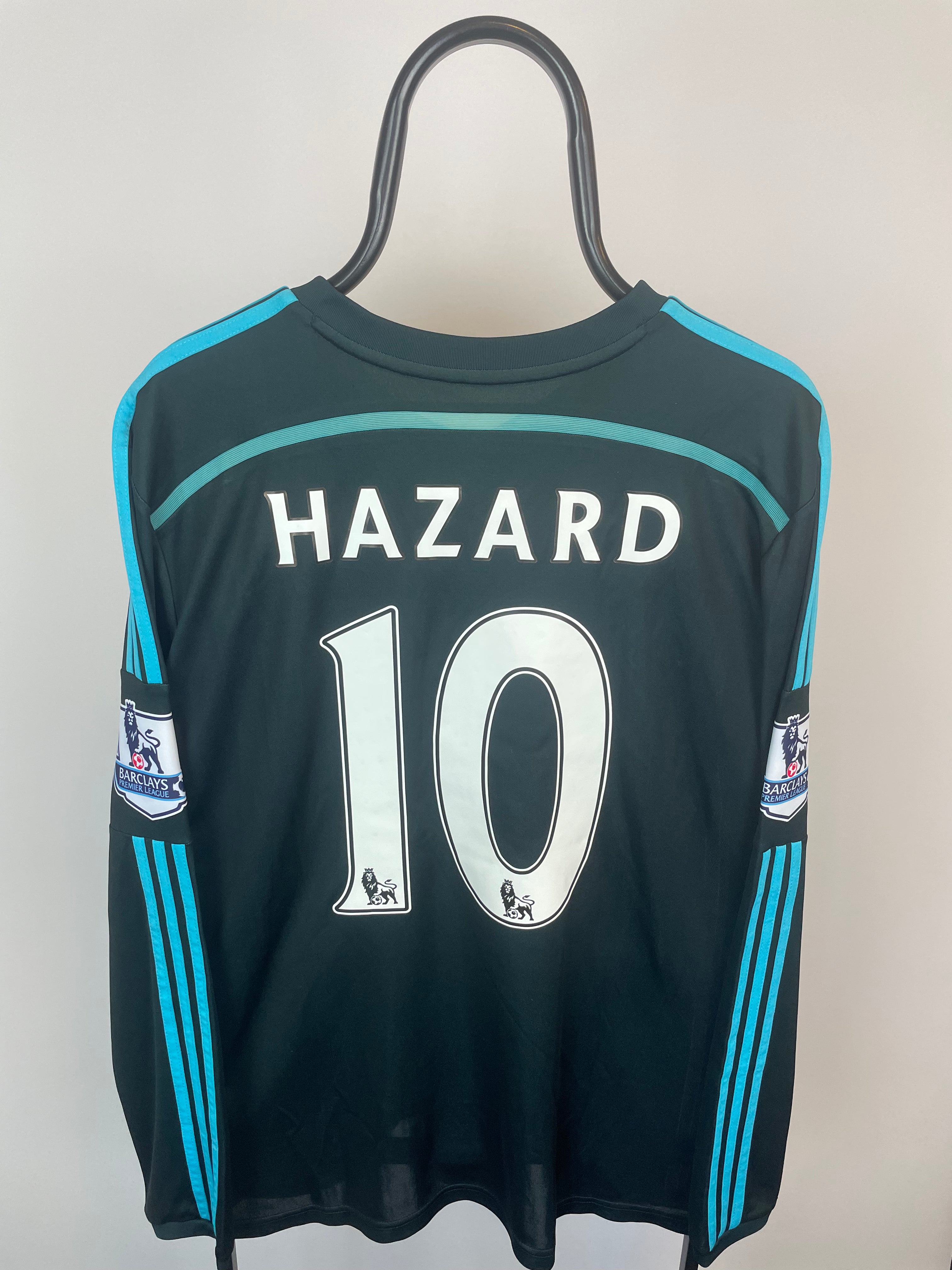 Eden Hazard Chelsea 14/15 langærmet 3 trøje - M
