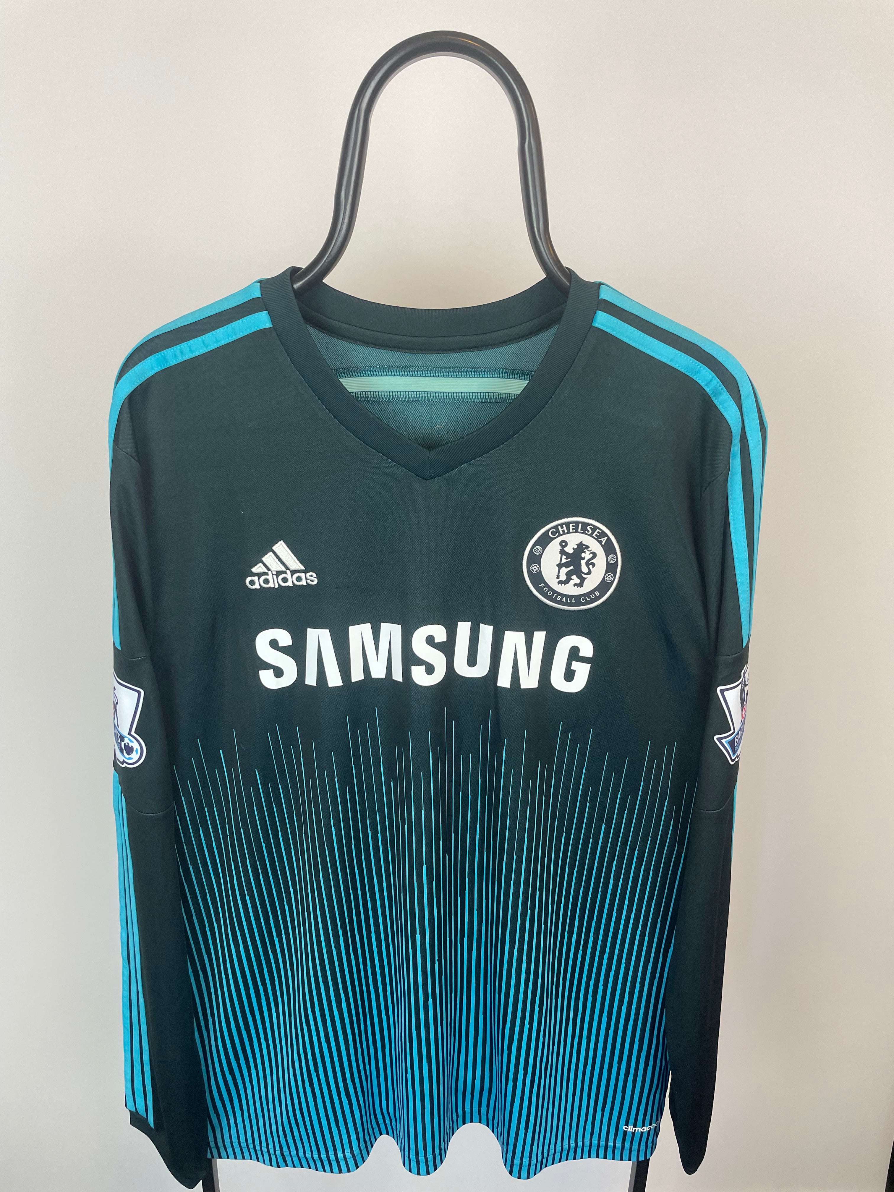 Eden Hazard Chelsea 14/15 langærmet 3 trøje - M