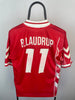 Brian Laudrup Danmark 94/95 hjemmebanetrøje - M