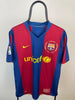 FC Barcelona 07/08 hjemmebanetrøje - L