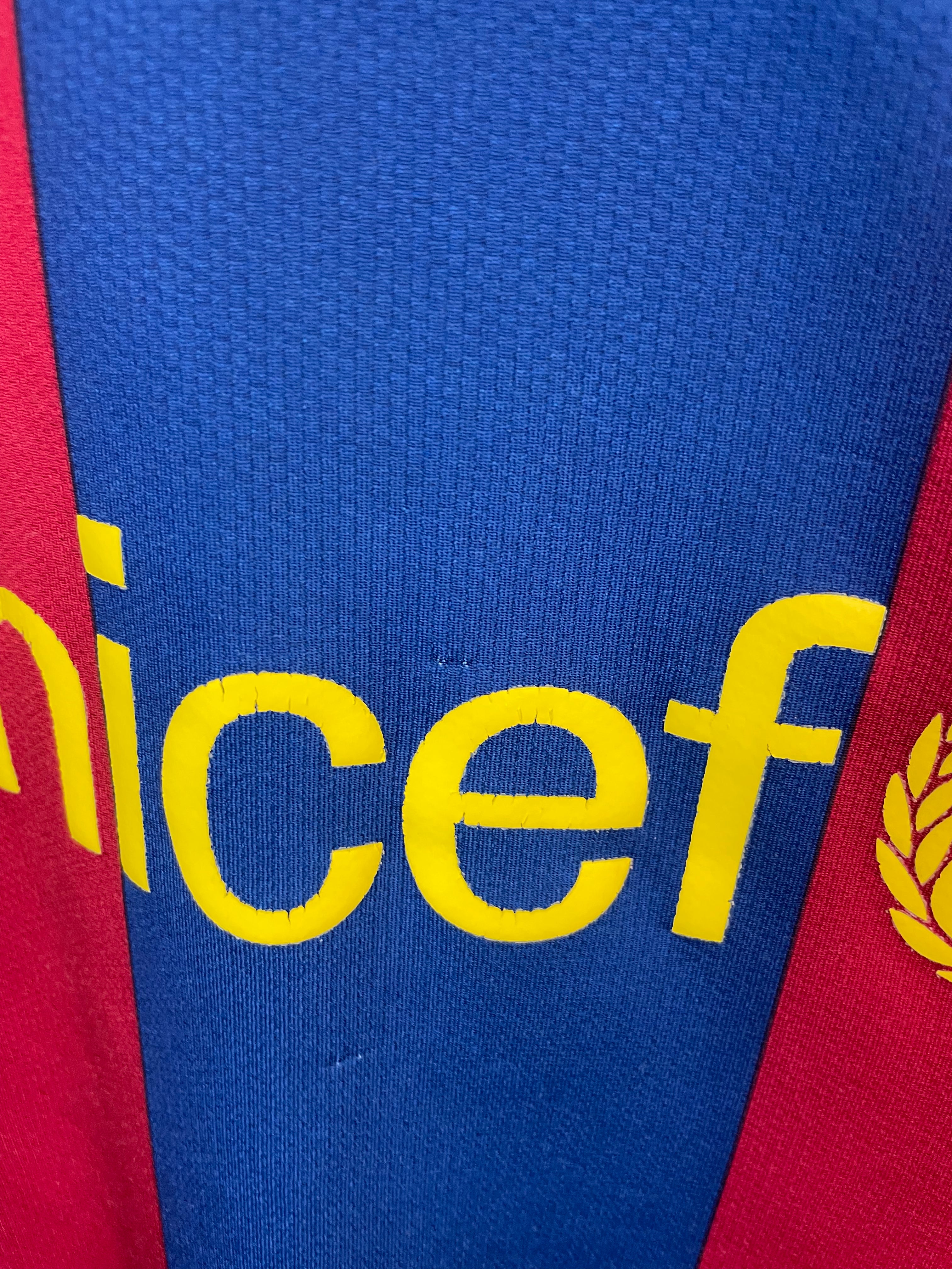 FC Barcelona 07/08 hjemmebanetrøje - L