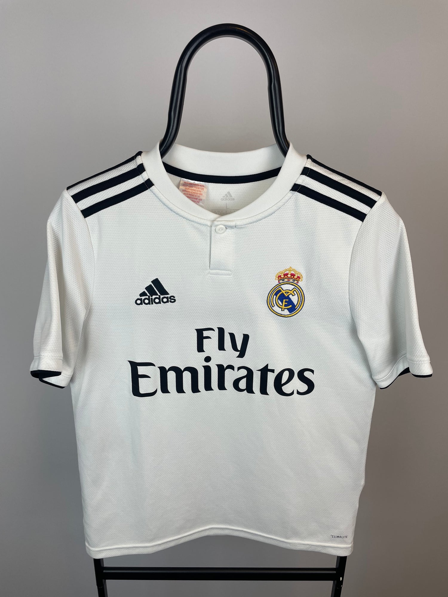 Real Madrid 18/19 hjemmebanetrøje - 13/14 år