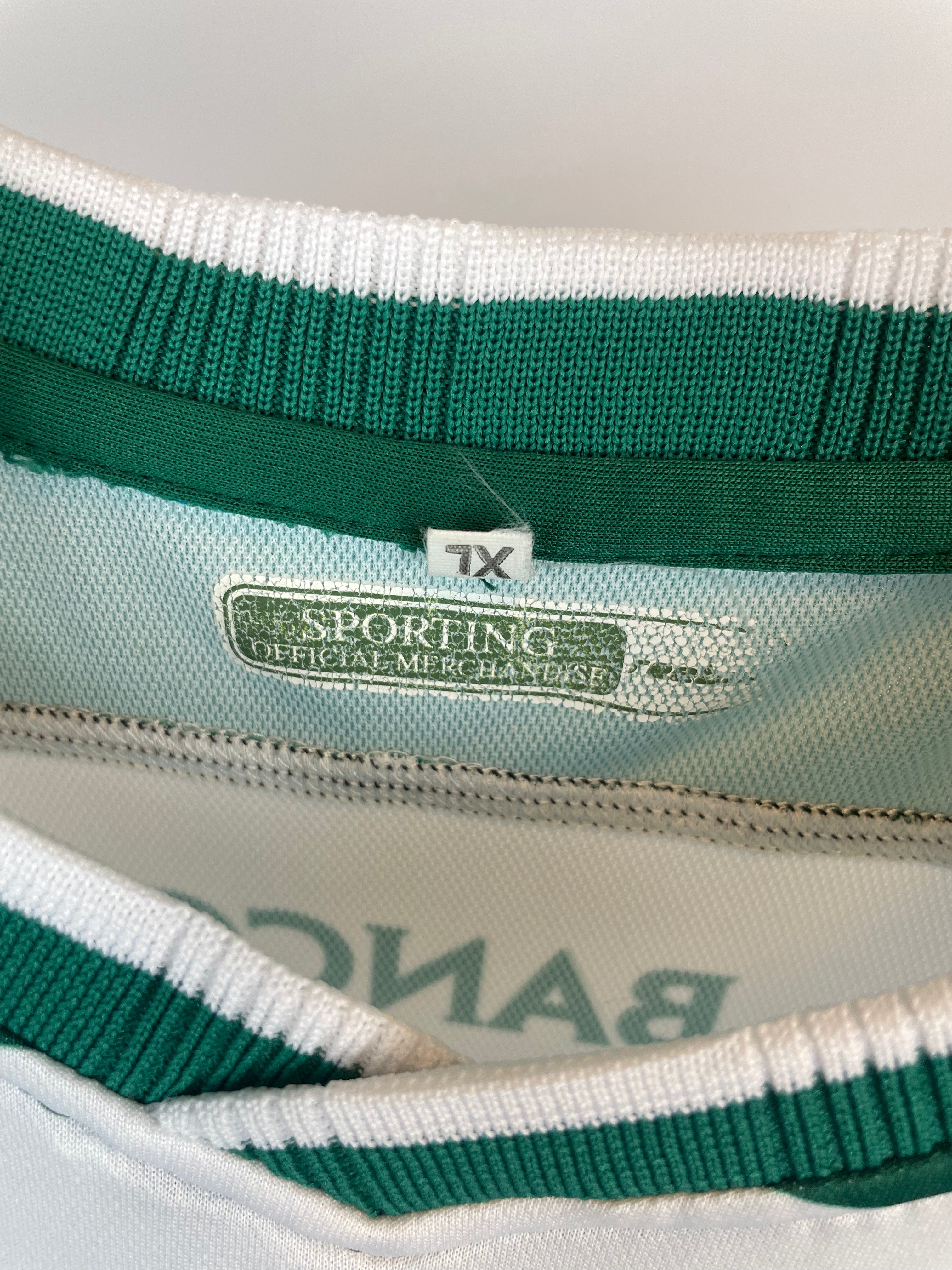 Cristiano Ronaldo Sporting Lissabon 03/04 hjemmebanetrøje - XL