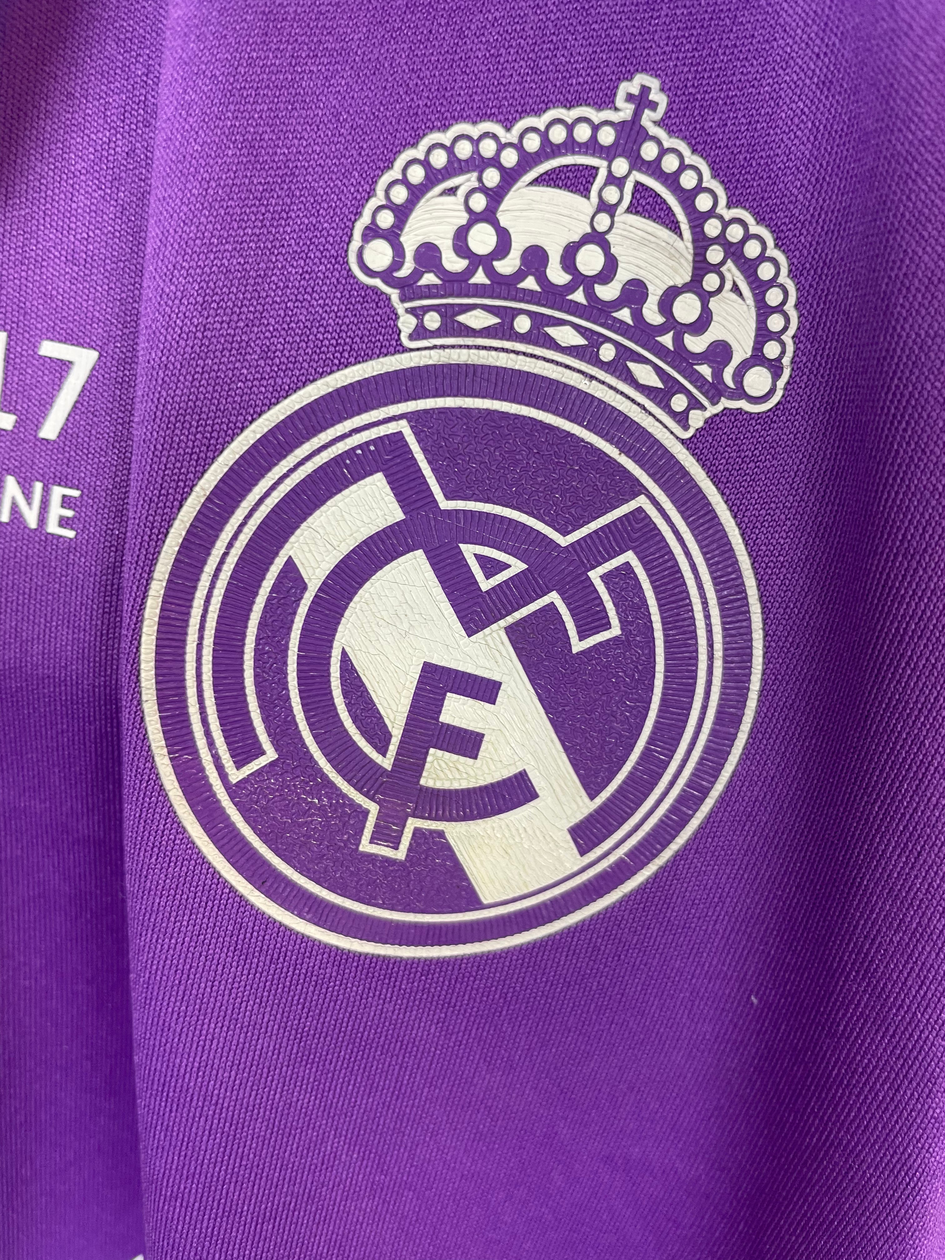 Cristiano Ronaldo Real Madrid 16/17 udebanetrøje FINALETRYK - L