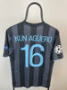 Kun Agüero Manchester 12/13 3 trøje - M