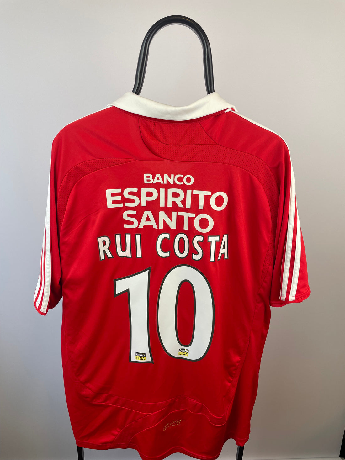 Rui Costa Benfica 07/08 hjemmebanetrøje - XL
