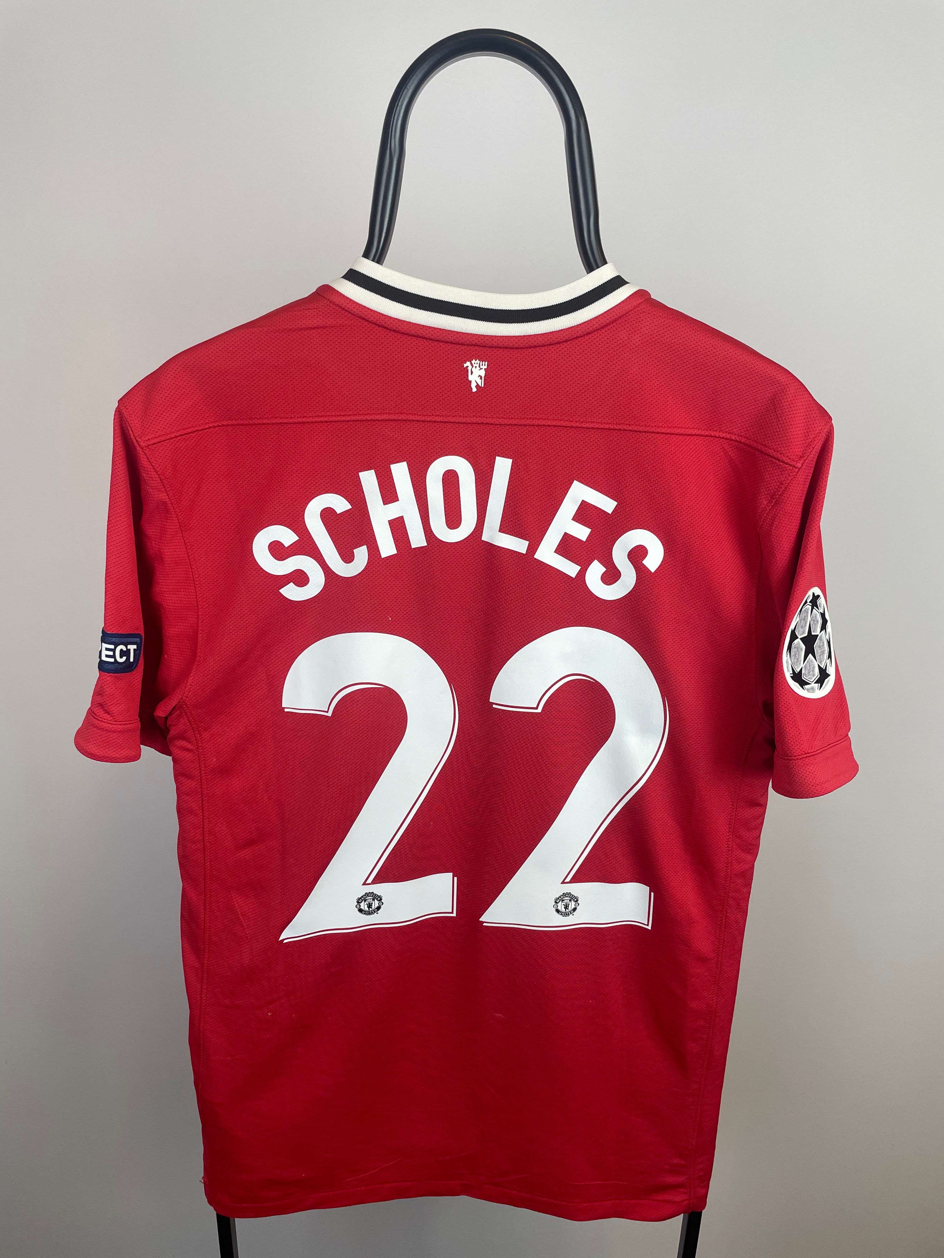 Paul Scholes Manchester United 11/12 hjemmebanetrøje - M