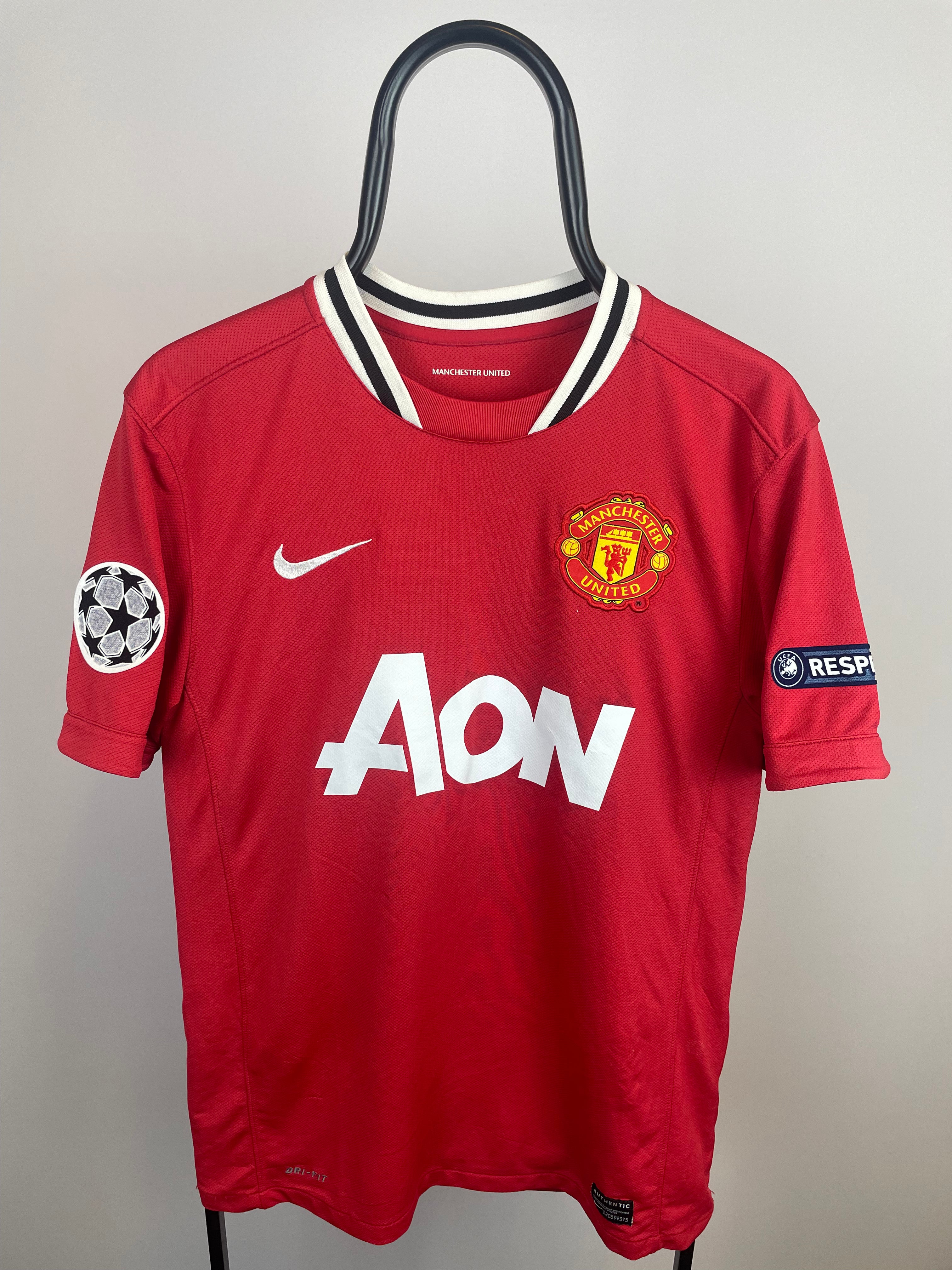 Paul Scholes Manchester United 11/12 hjemmebanetrøje - M