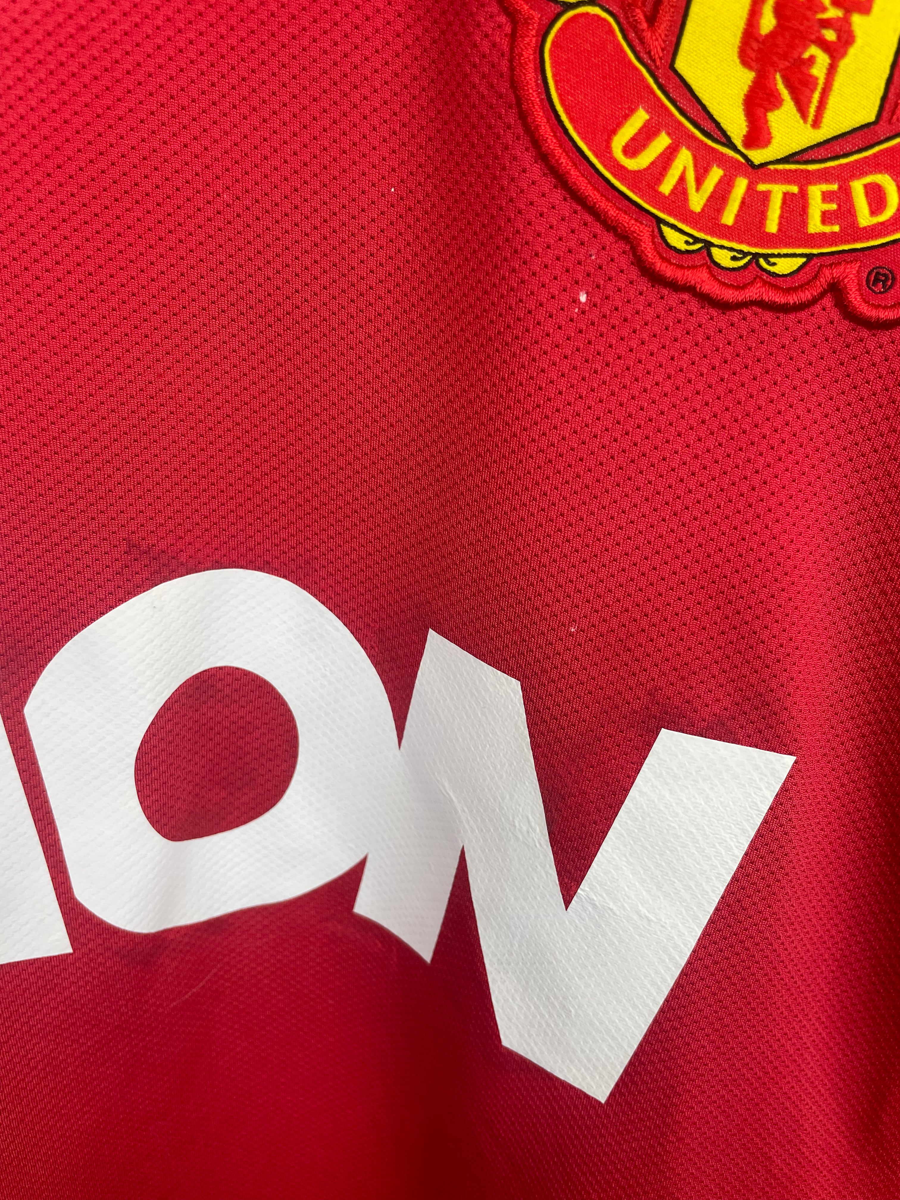 Paul Scholes Manchester United 11/12 hjemmebanetrøje - M