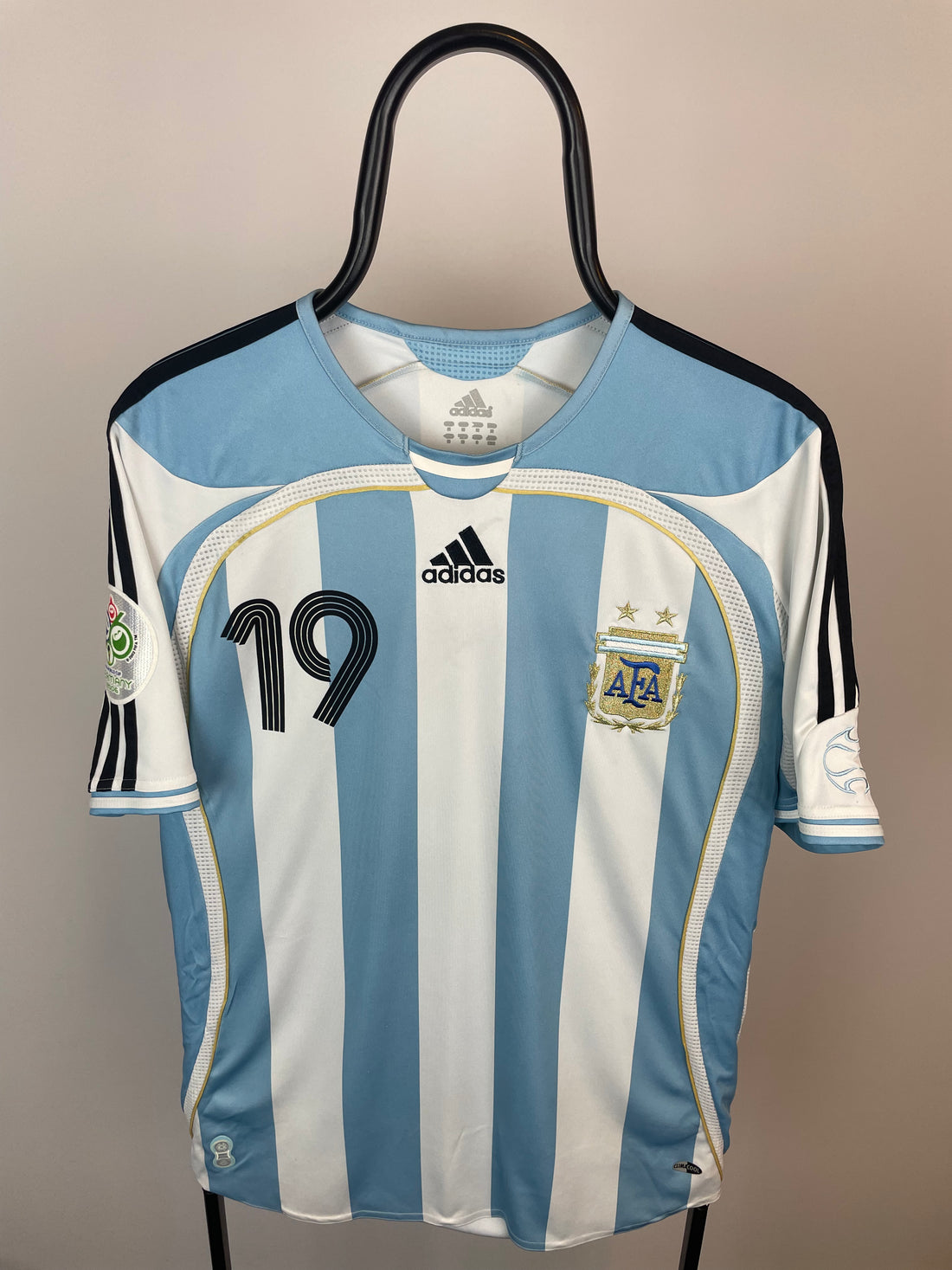 Lionel Messi Argentina 06/08 hjemmebanetrøje - M