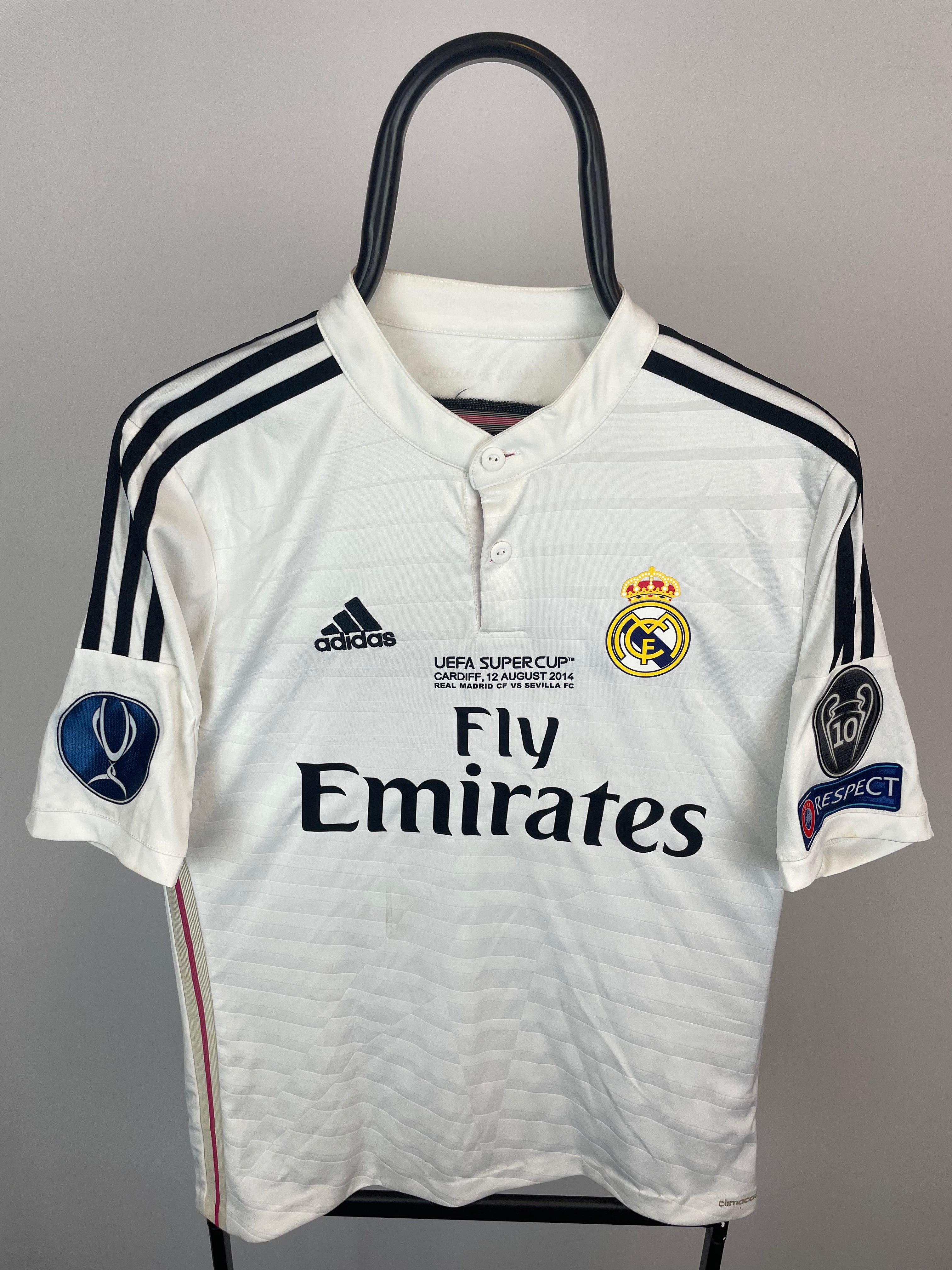 Cristiano Ronaldo Real Madrid 14/15 hjemmebanetrøje FINALETRYK - S