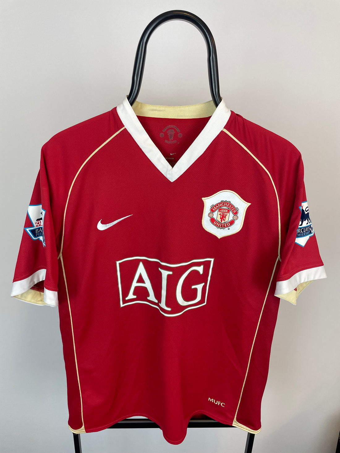 Cristiano Ronaldo Manchester United 06/07 hjemmebanetrøje - M