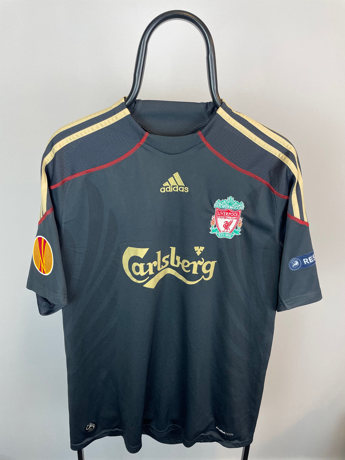 Steven Gerrard Liverpool 09/10 udebanetrøje - L