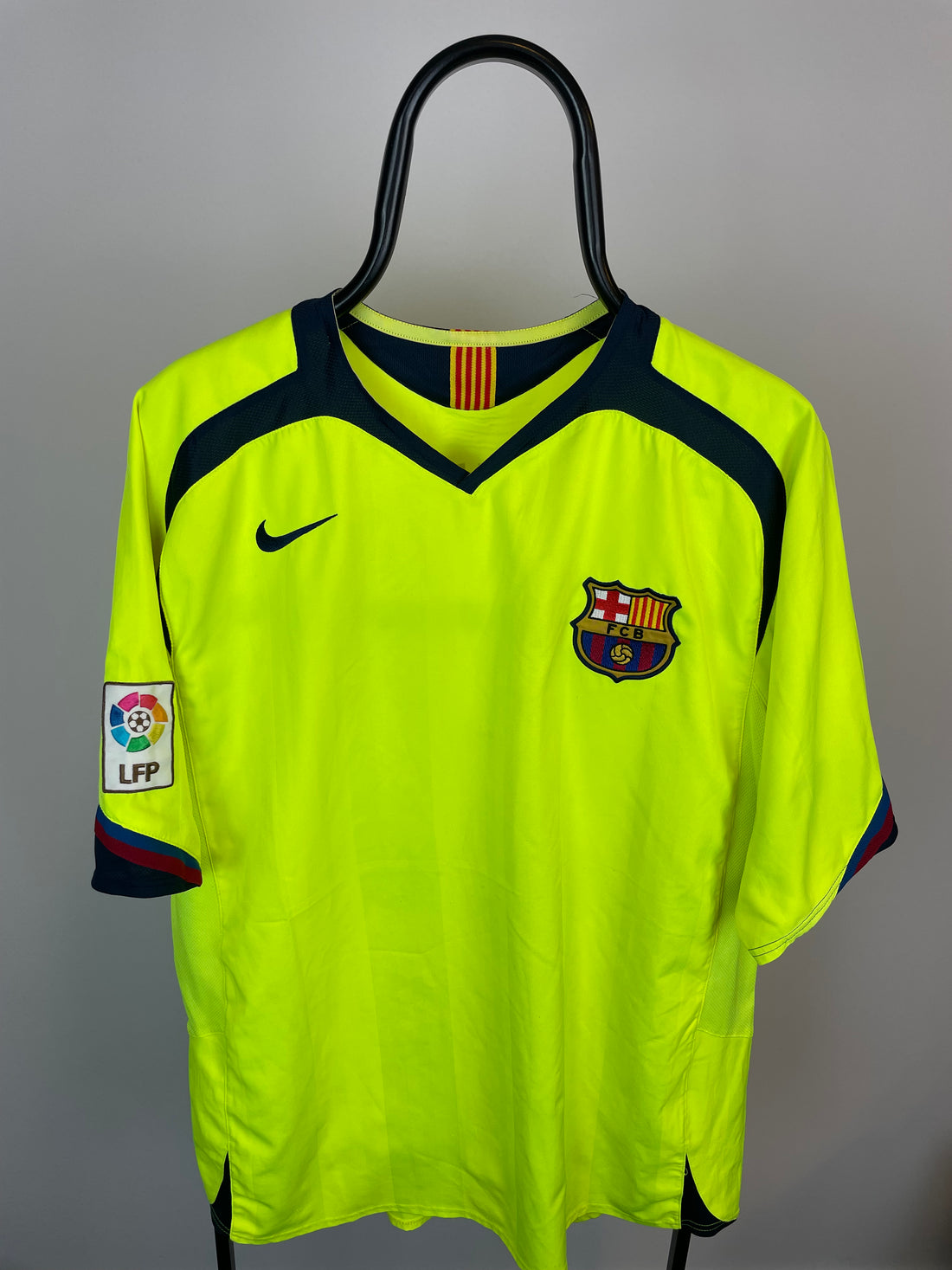 Lionel Messi FC Barcelona 05/06 udebanetrøje - L