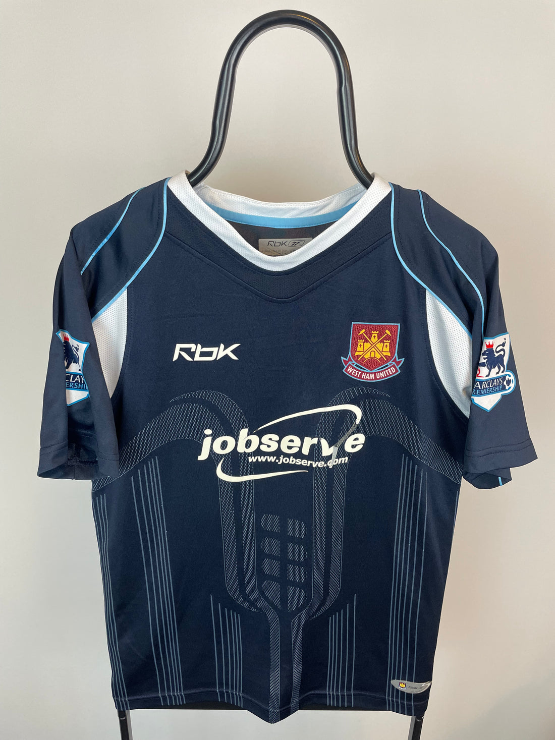 Carlos Tevez West Ham United 06/07 udebanetrøje - L