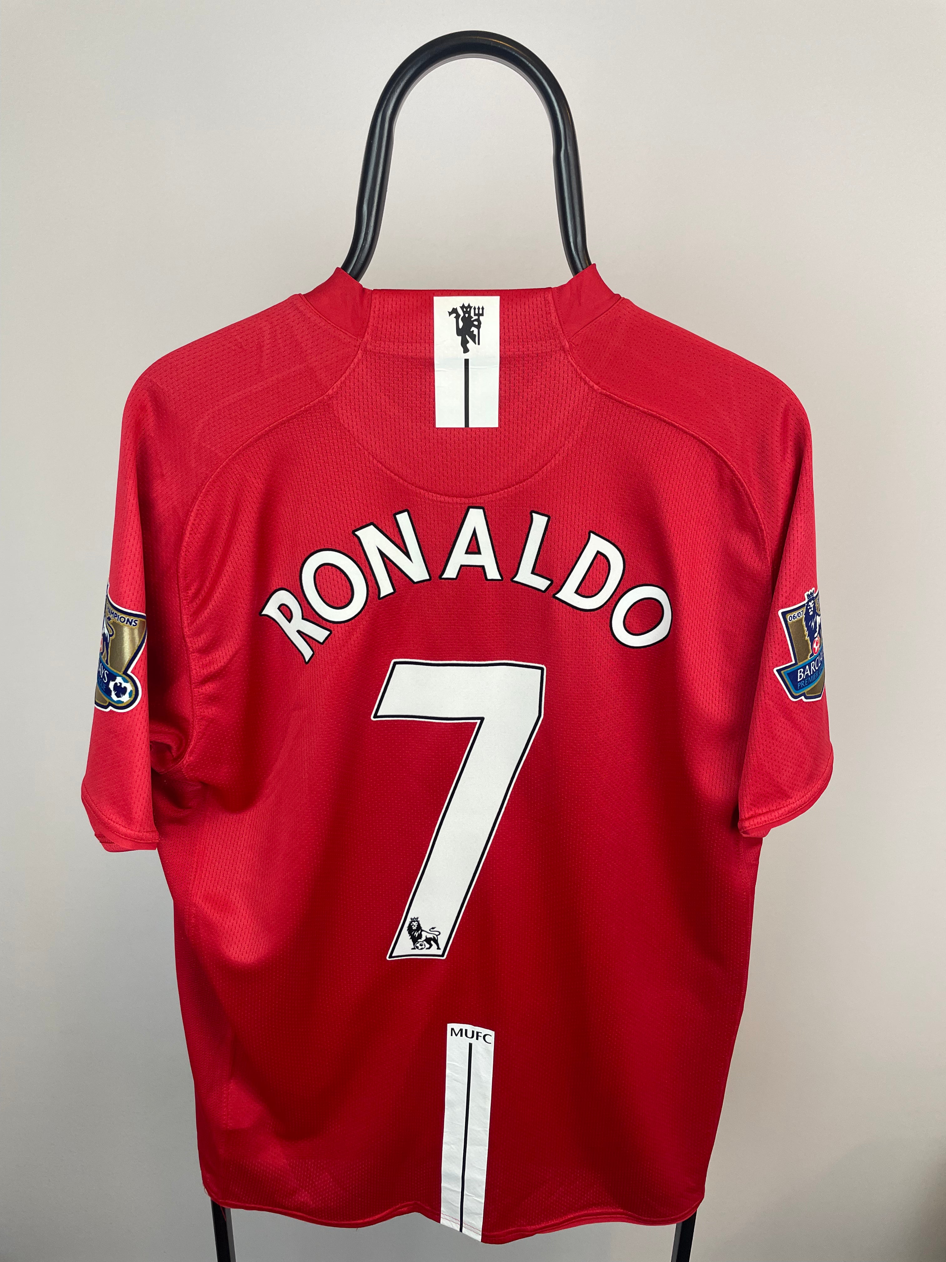 Cristiano Ronaldo Manchester United 07/09 hjemmebanetrøje - L