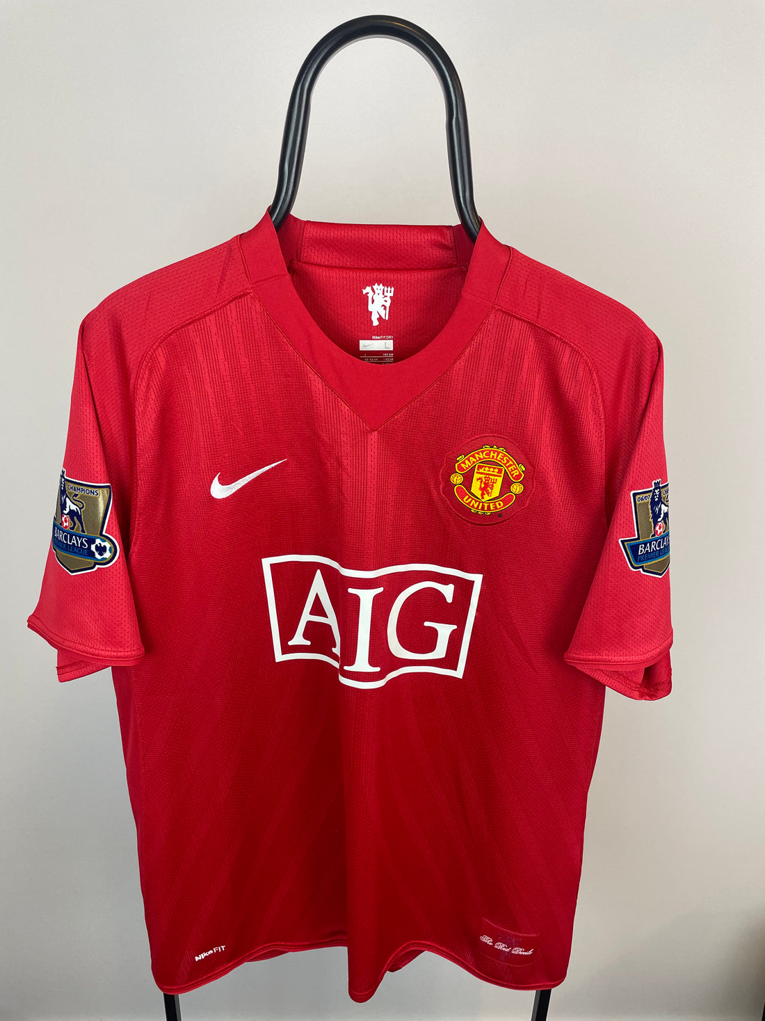 Cristiano Ronaldo Manchester United 07/09 hjemmebanetrøje - L